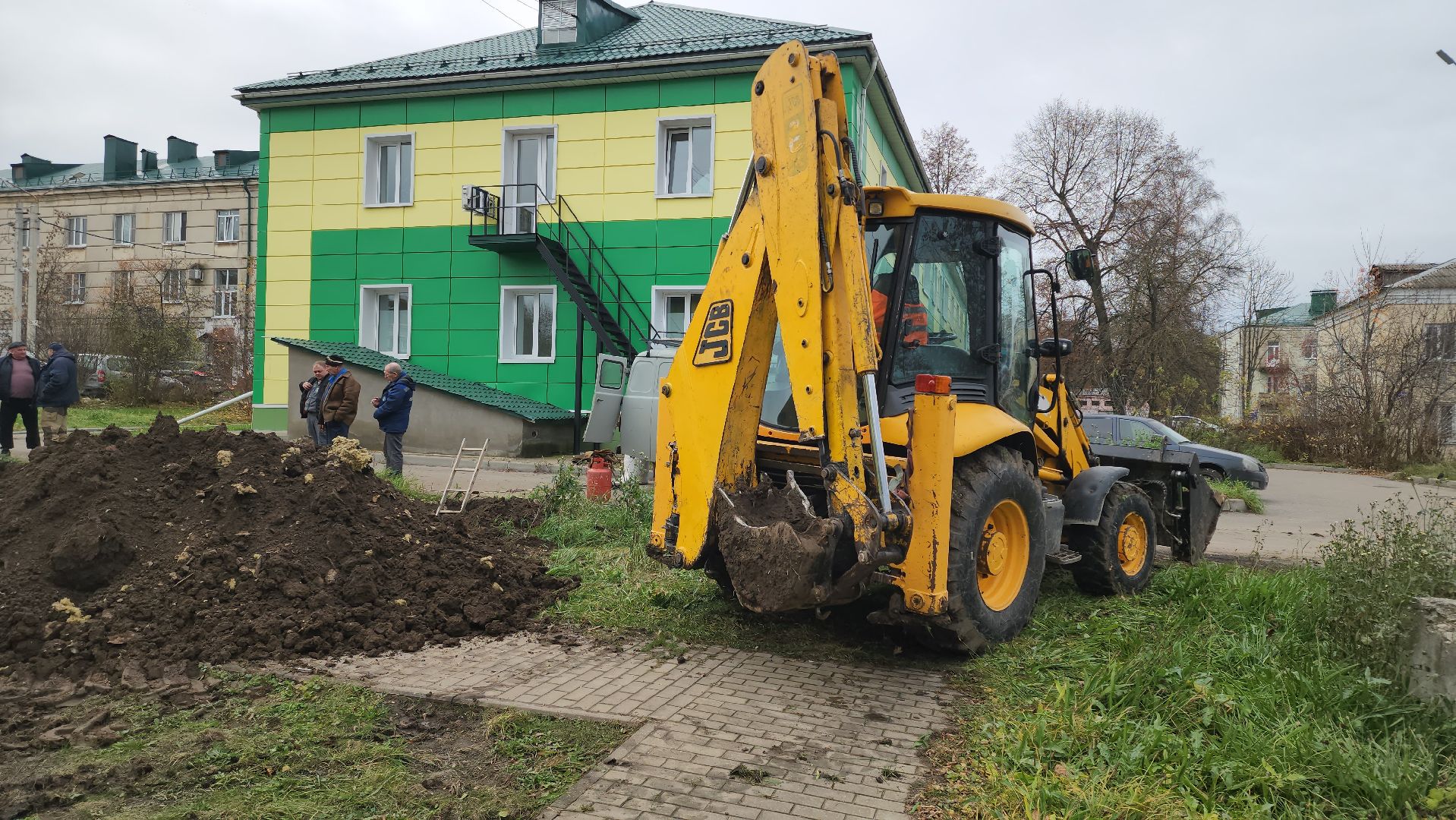 кашира, авария, утечка на сетях, горячая вода, отопление, аварийная бригада, ремонт, теплосеть,
