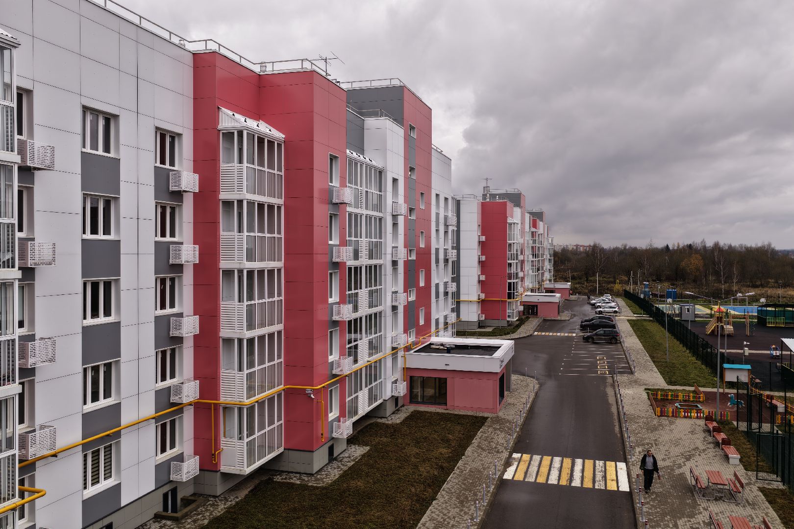видео с коптера, новостройки в волоколамске, ветхое жилье в волоколамске,  переселение жителей из аварийного жилья,