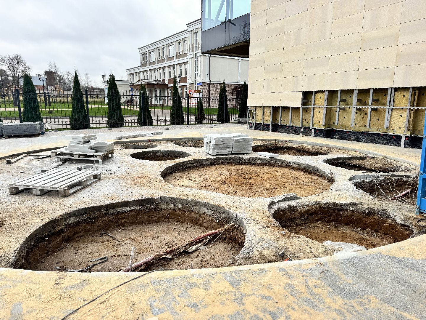 шаховская, строительство, дворец торжеств шаховская,