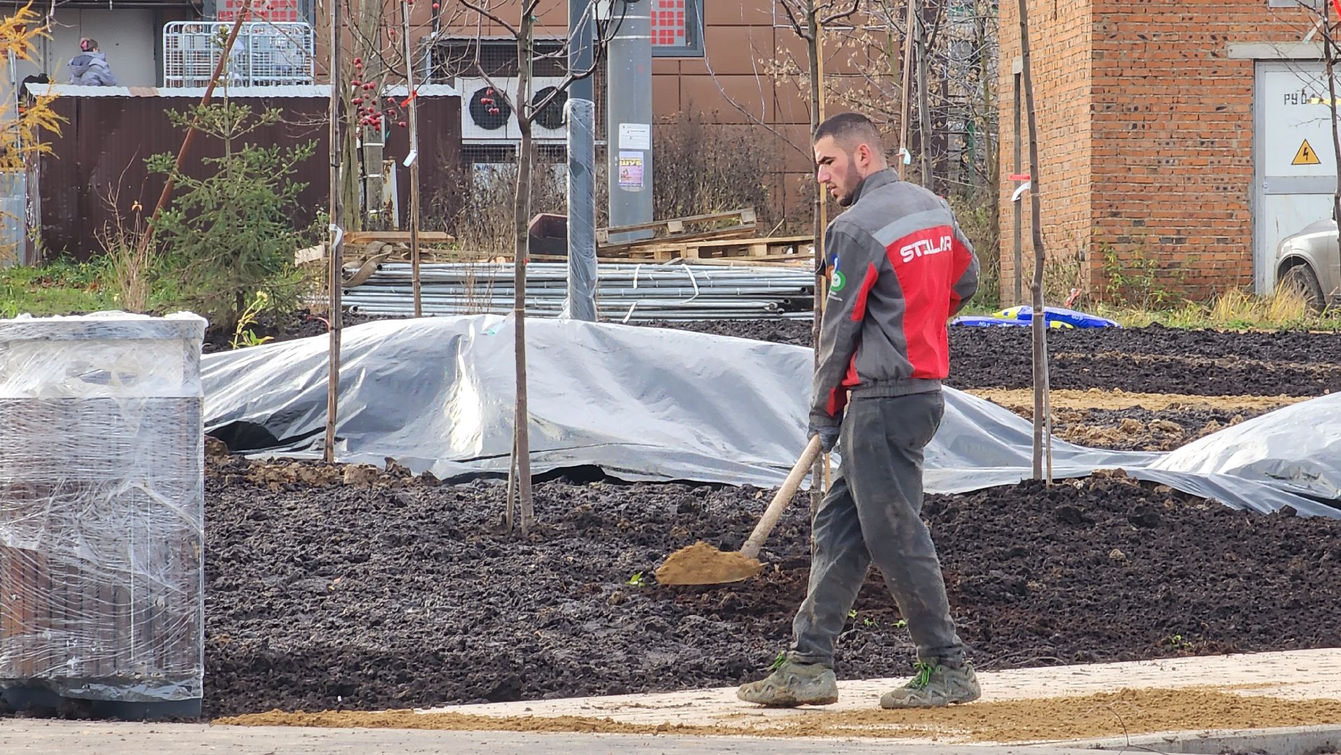 сквер, истра, благоустройство,