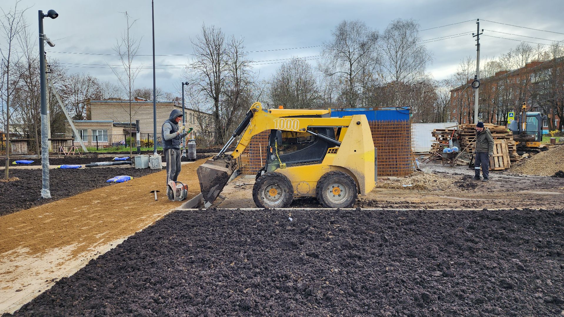 сквер, истра, благоустройство,
