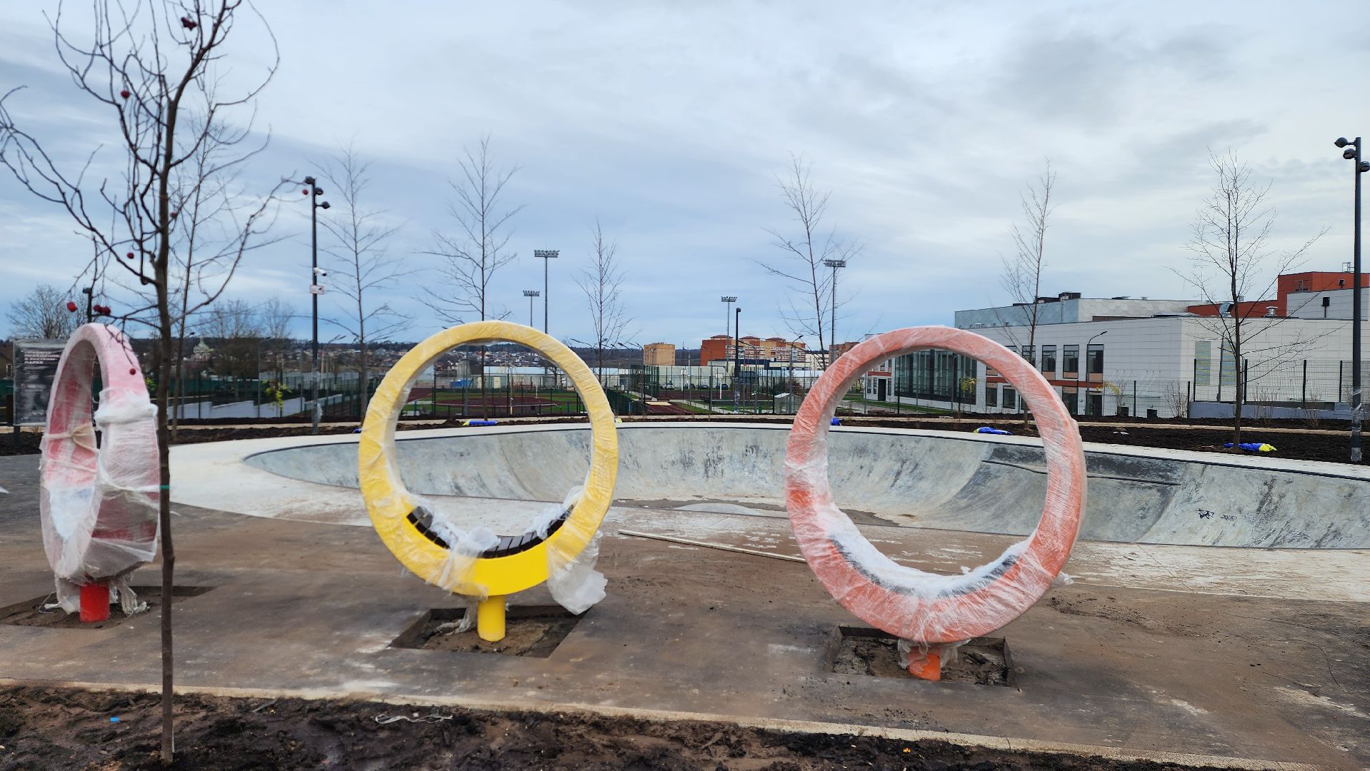 сквер, истра, благоустройство,