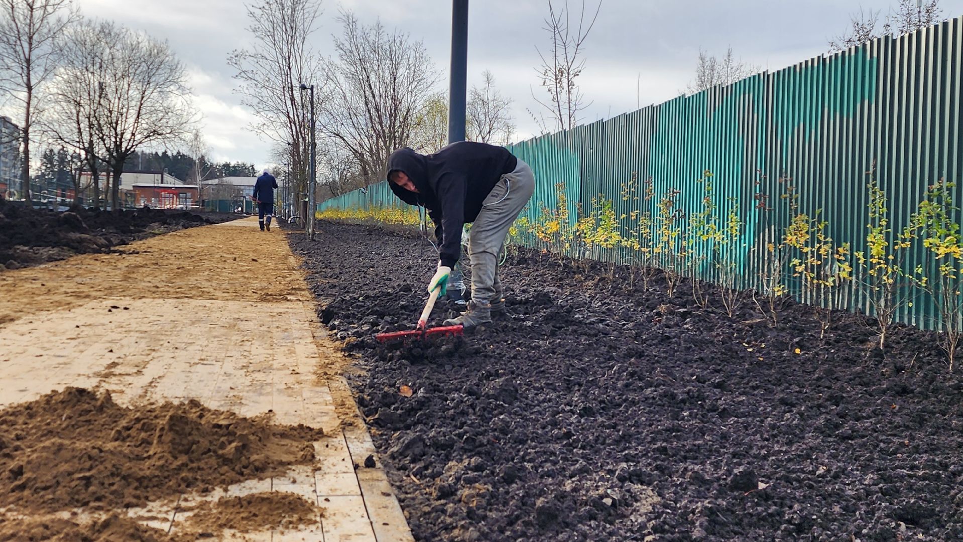 сквер, истра, благоустройство,