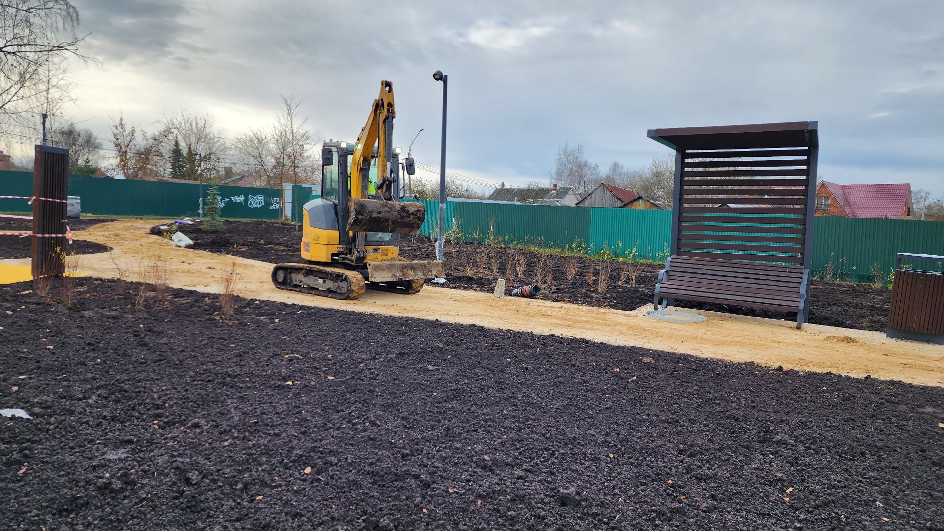 сквер, истра, благоустройство,