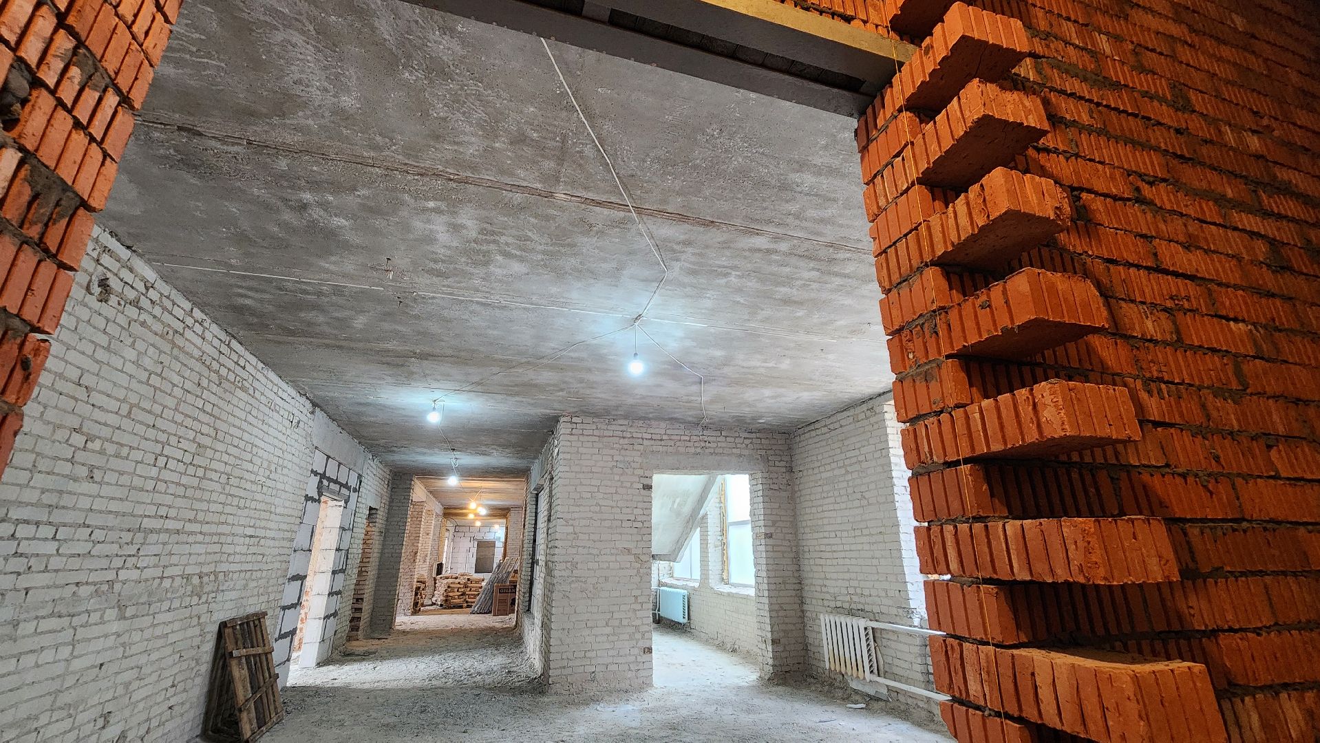 капитальный ремонт, лицей протвино, стройка,