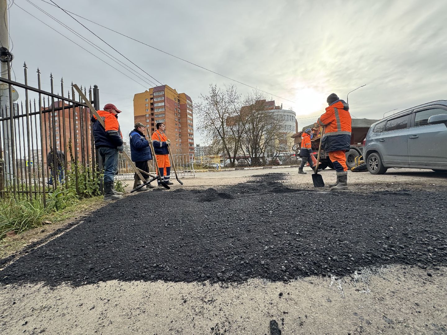 Сергиев Посад, МБУ Благоустройство СП, благоустройство тропинки,