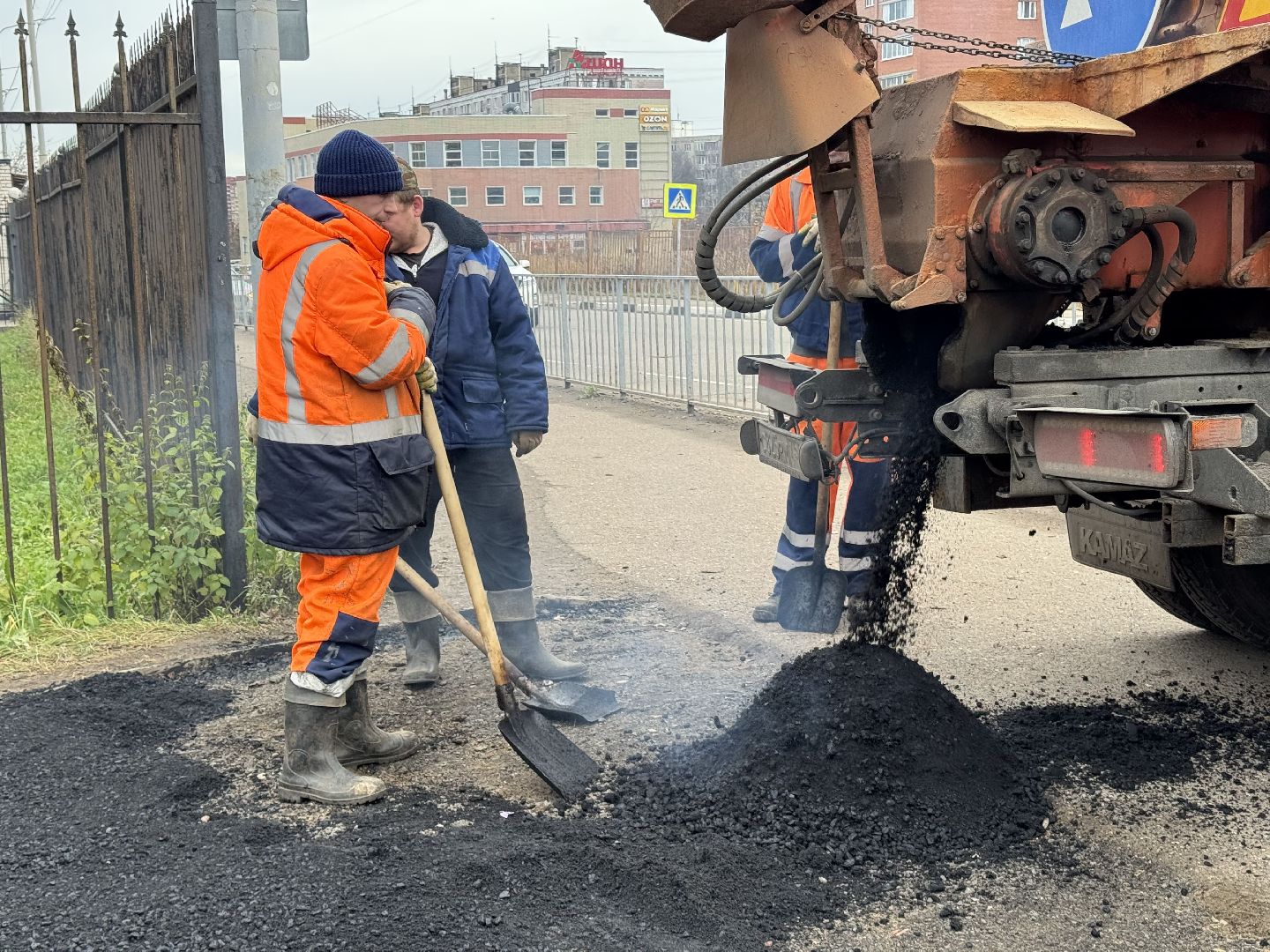 Сергиев Посад, МБУ Благоустройство СП, благоустройство тропинки,