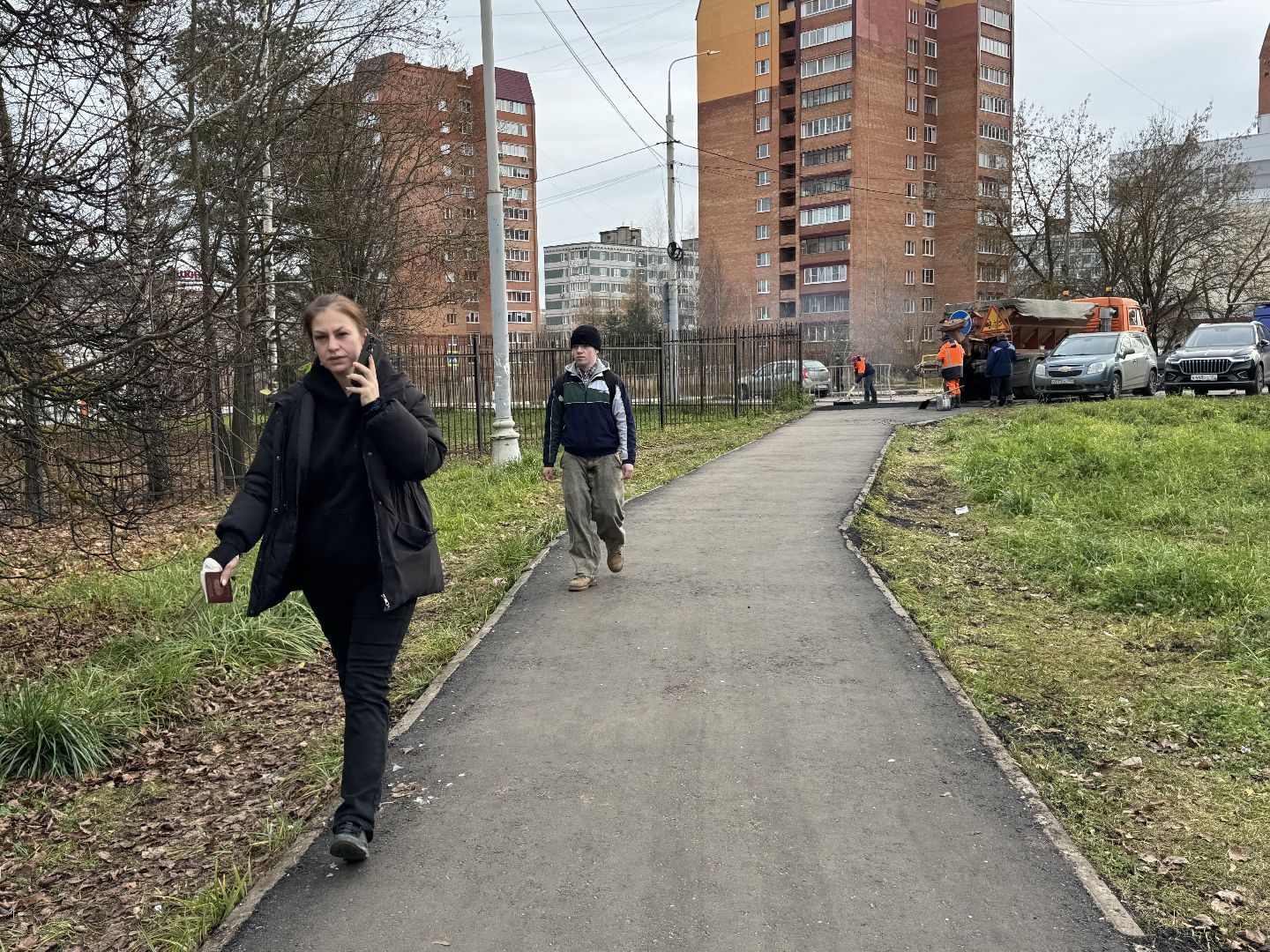 Сергиев Посад, МБУ Благоустройство СП, благоустройство тропинки,