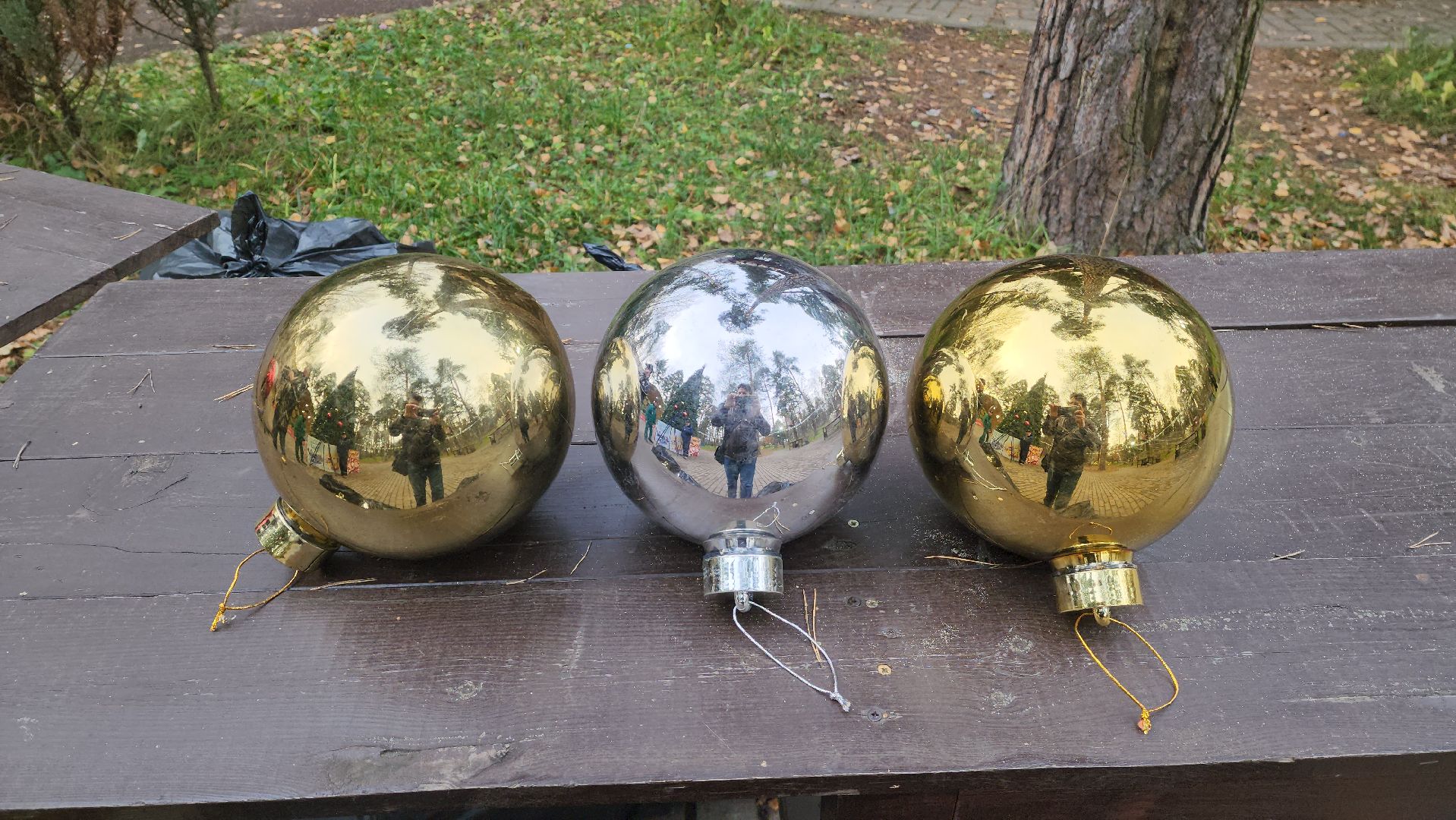 детский городок сказочный, новый год, украшение елки,