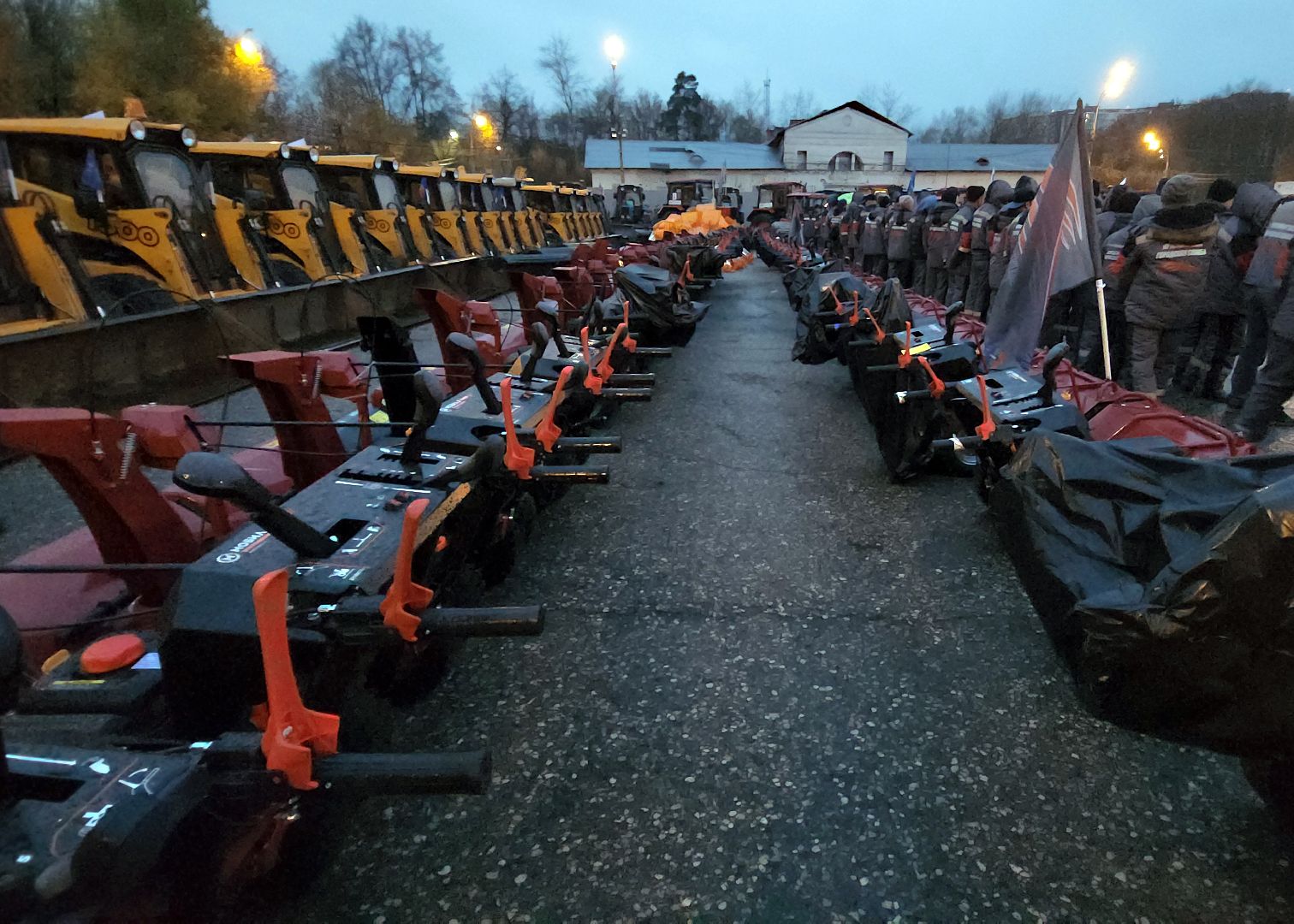 жкх, смотр коммунальной техники, красногорск, подготовка к зиме,