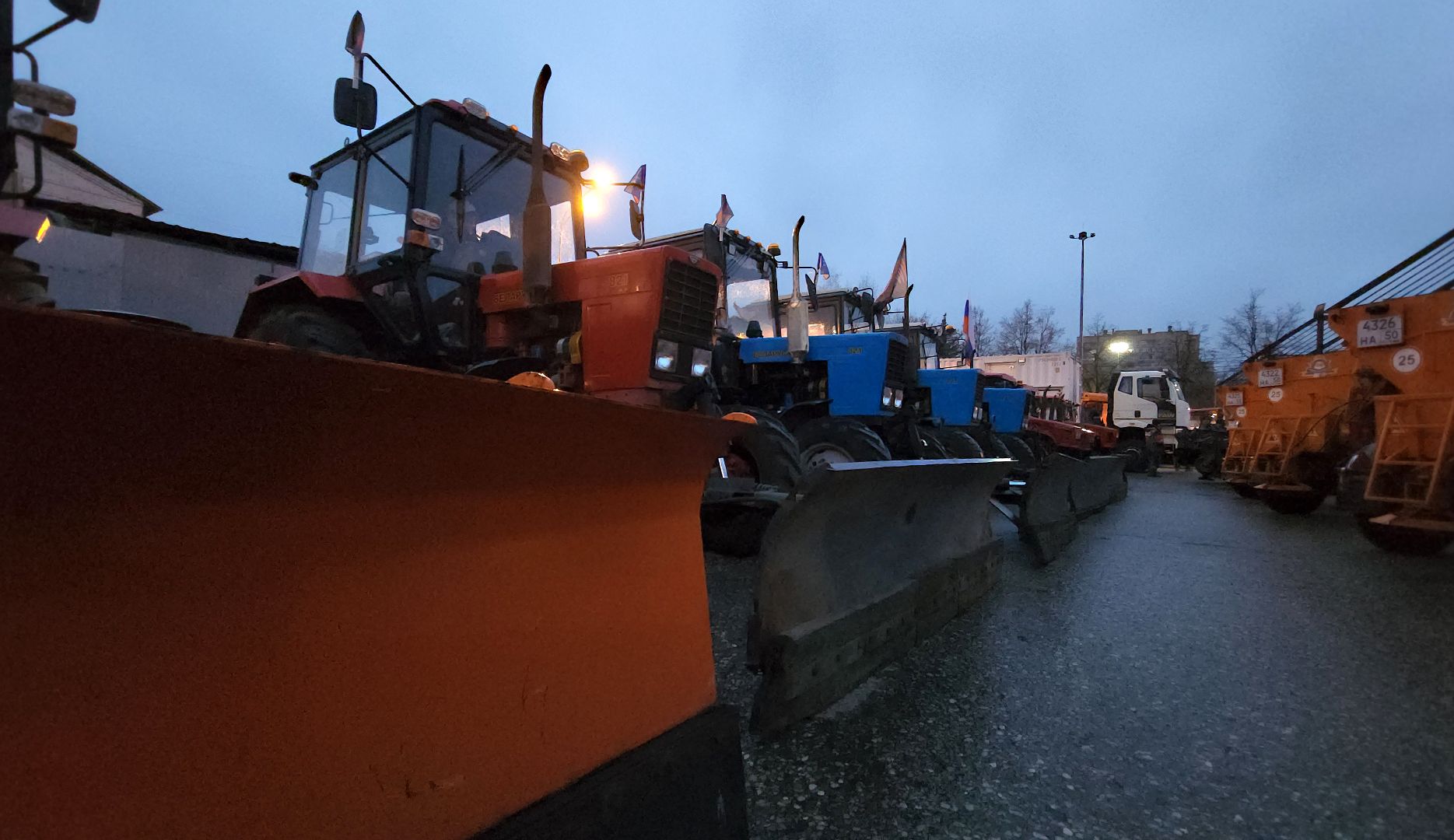 жкх, смотр коммунальной техники, красногорск, подготовка к зиме,