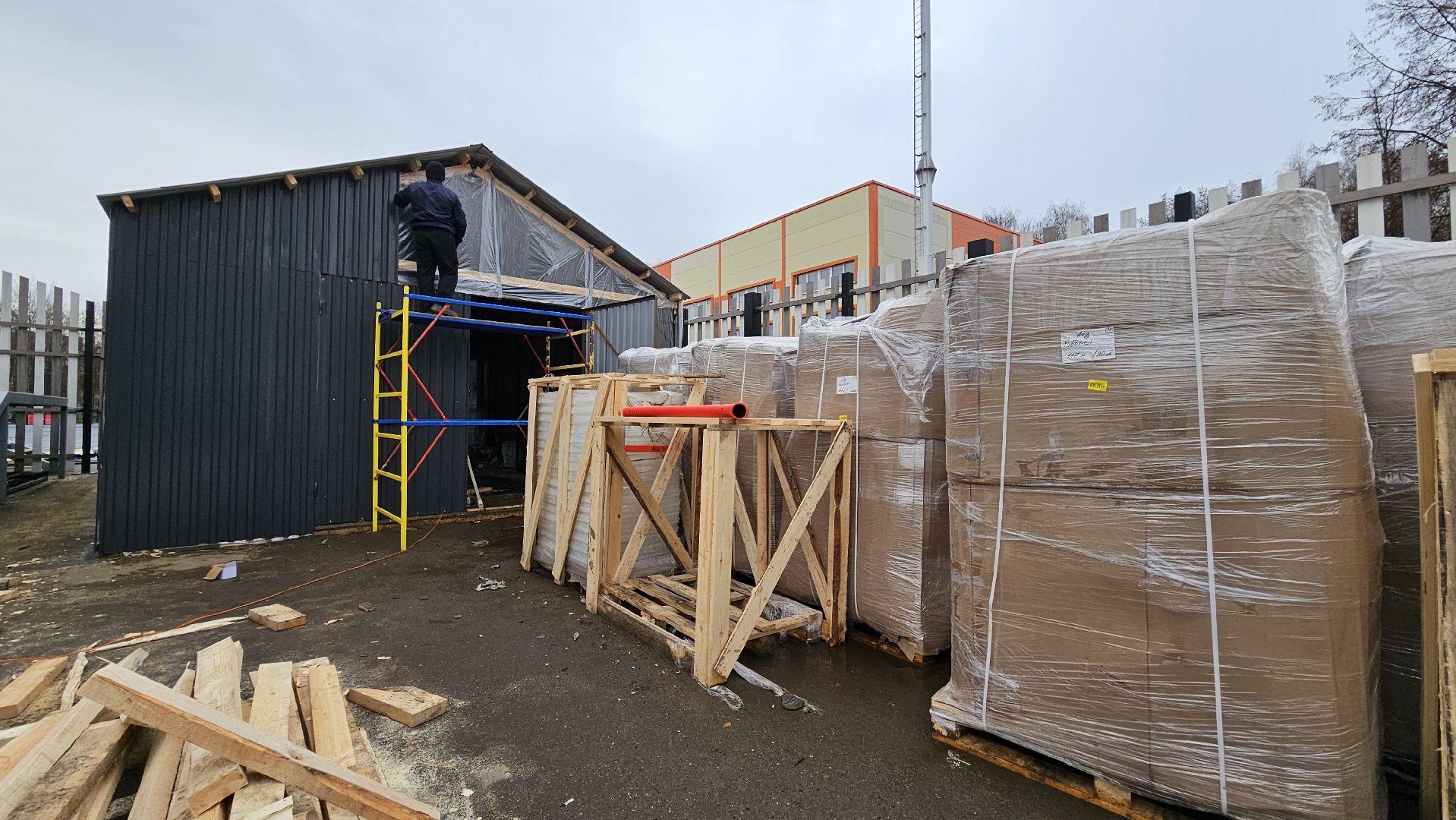 долгопрудный, центральный парк победы, ледовый каток, зима в подмосковье,