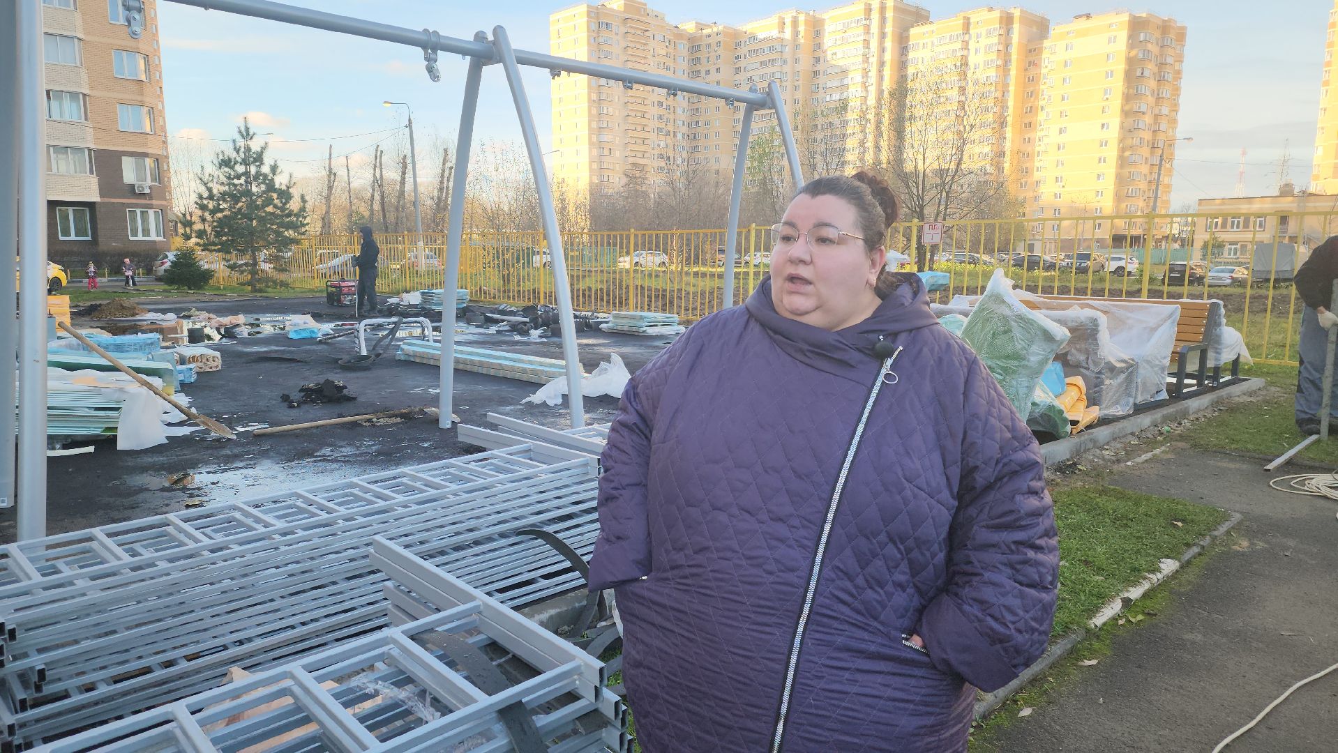 долгопрудный, госпитальная , хлебниково, детская площадка, капитальный ремонт, совет дома,