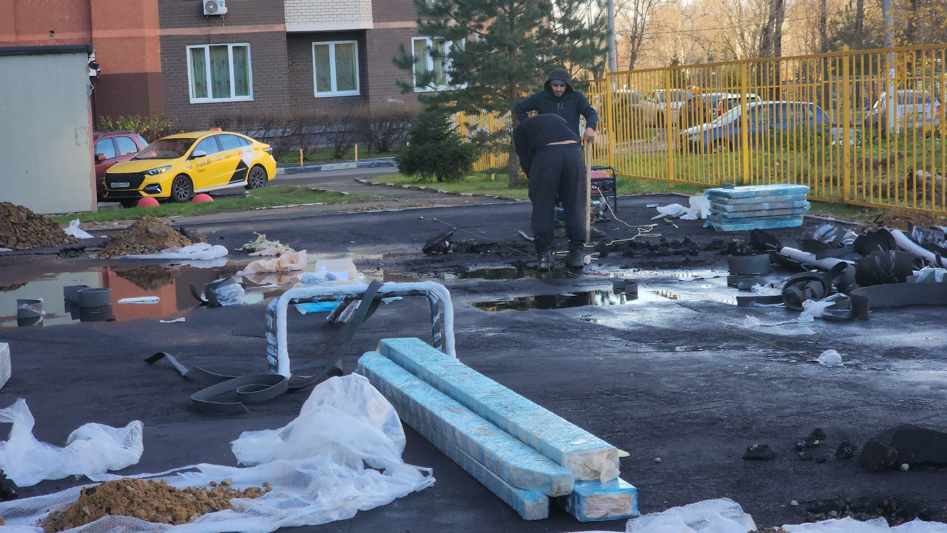 долгопрудный, госпитальная , хлебниково, детская площадка, капитальный ремонт, совет дома,