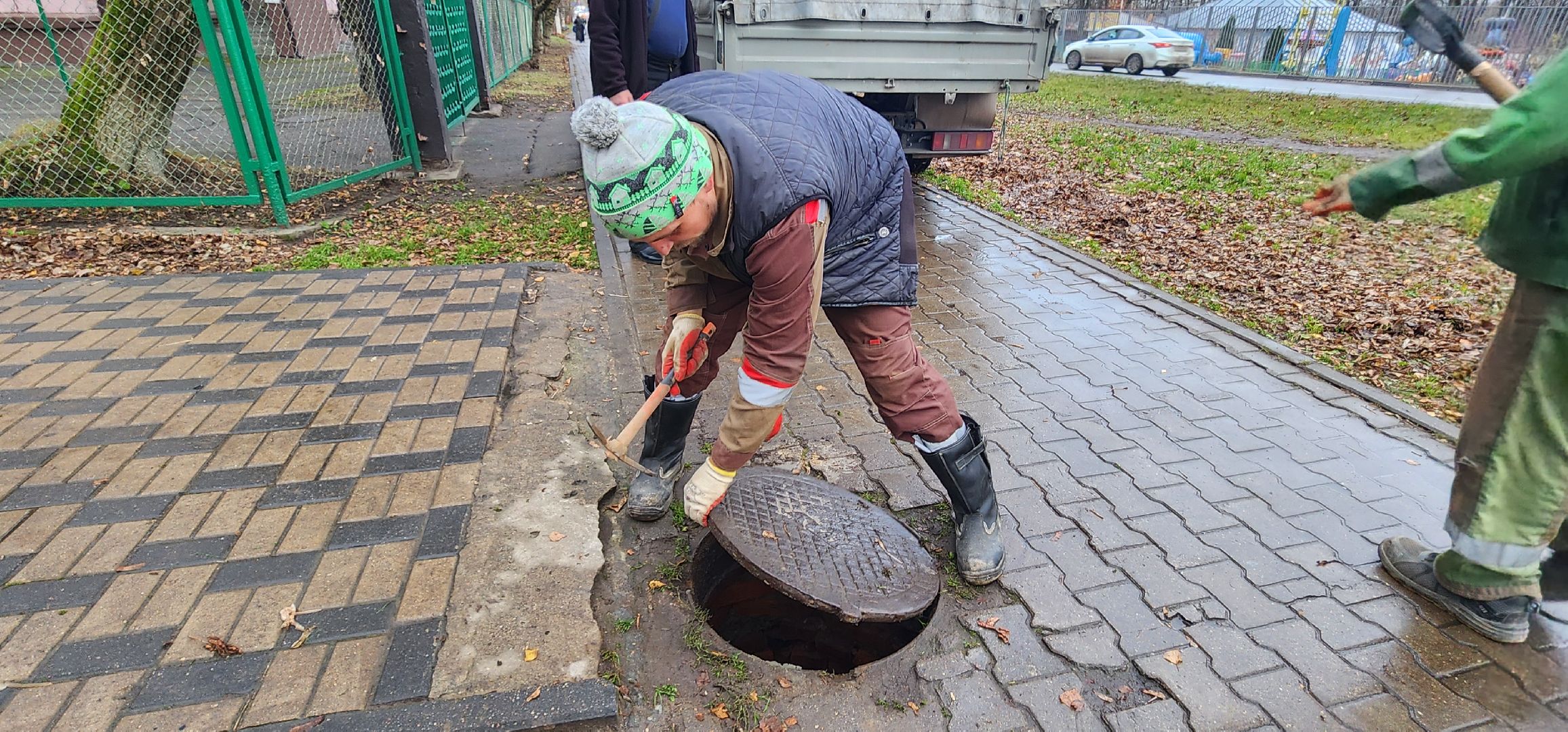 Истра, Благоустройство , Люк,