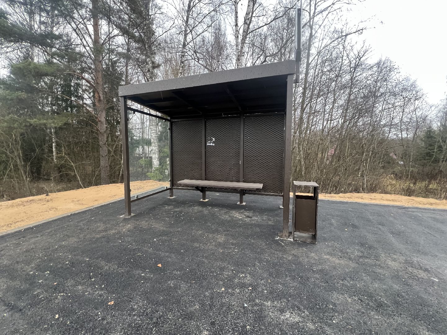 талдом благоустройство, Талдомский округ, Ремонт остано, Остановки талдом,