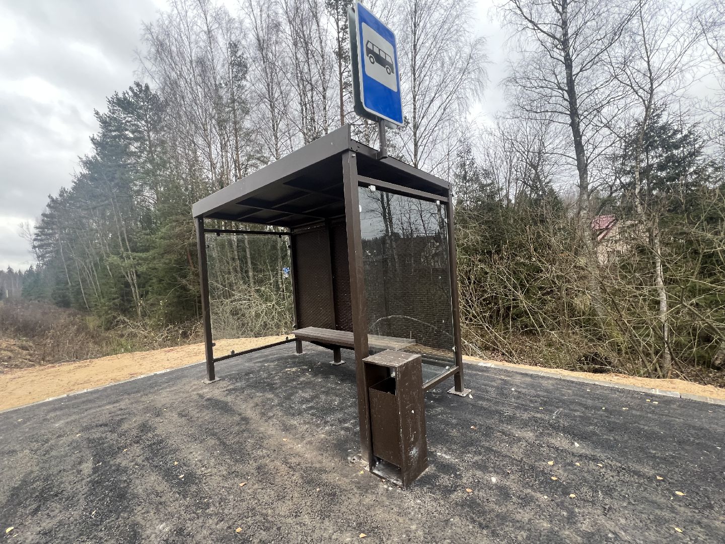 талдом благоустройство, Талдомский округ, Ремонт остано, Остановки талдом,