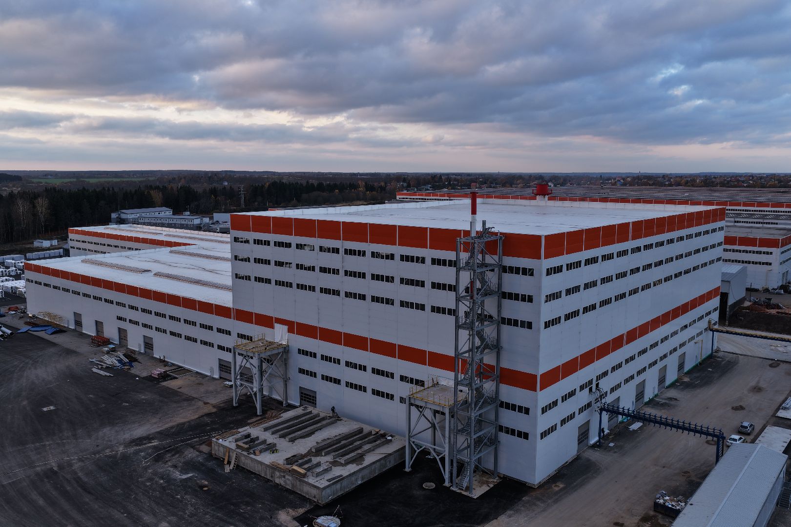 видео с коптера, завод горячего цинкования в можайске,