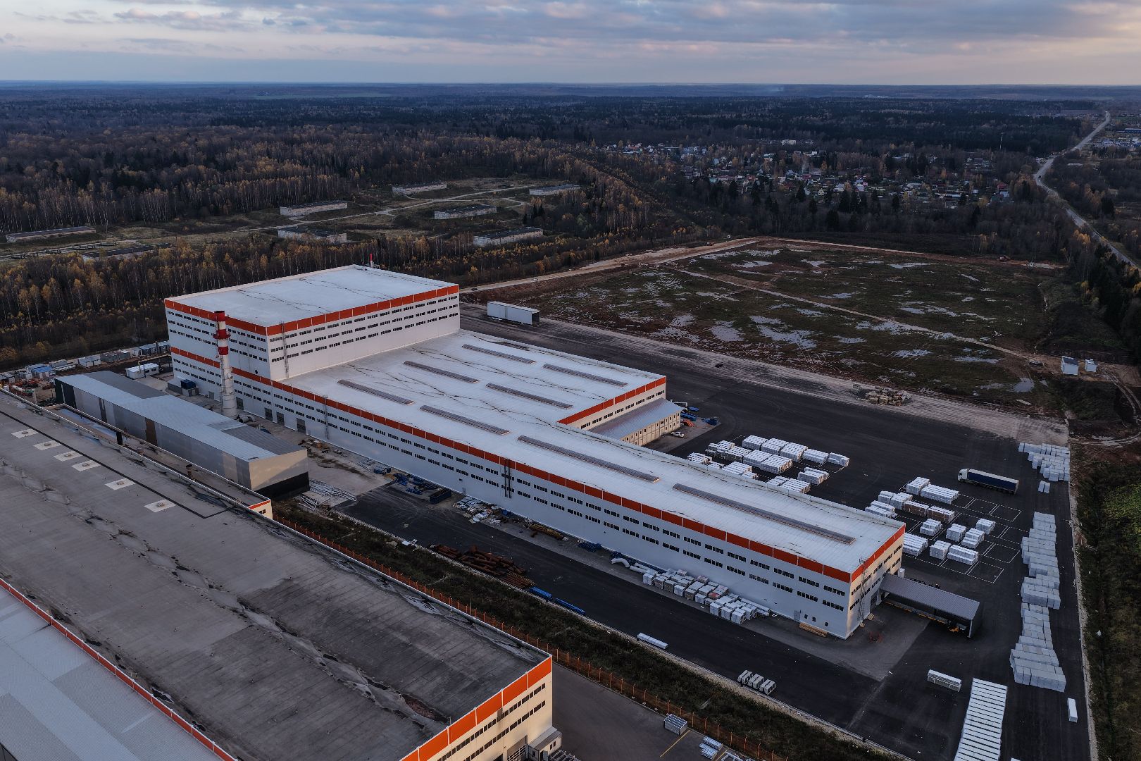 видео с коптера, завод горячего цинкования в можайске,