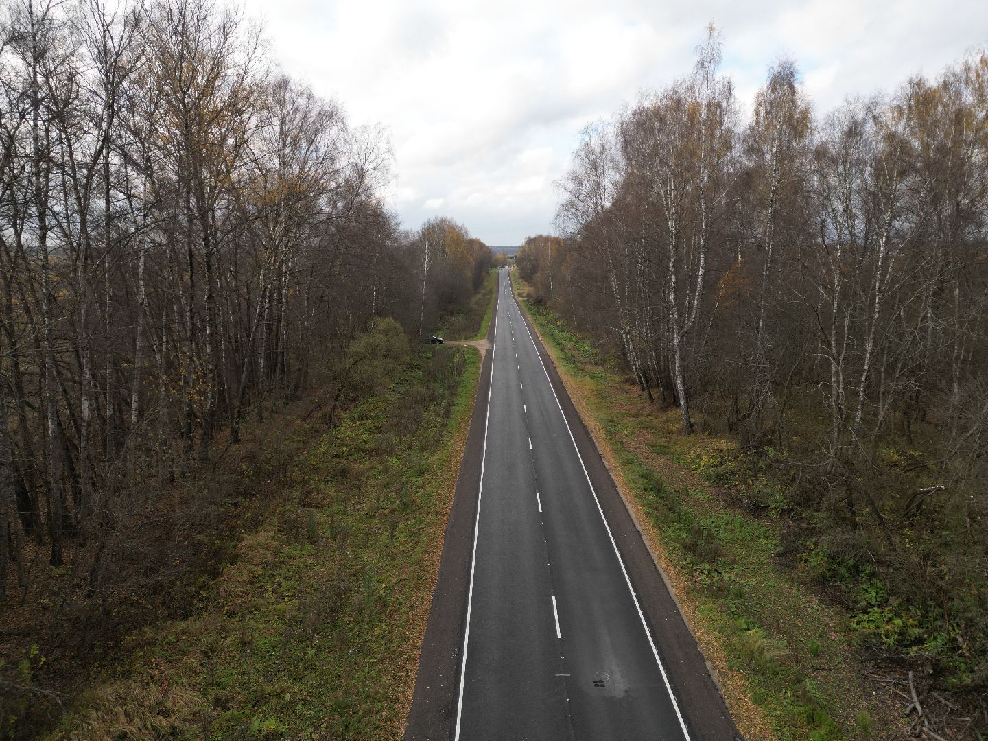 видео с коптера, обновление дорог в можайском округе,