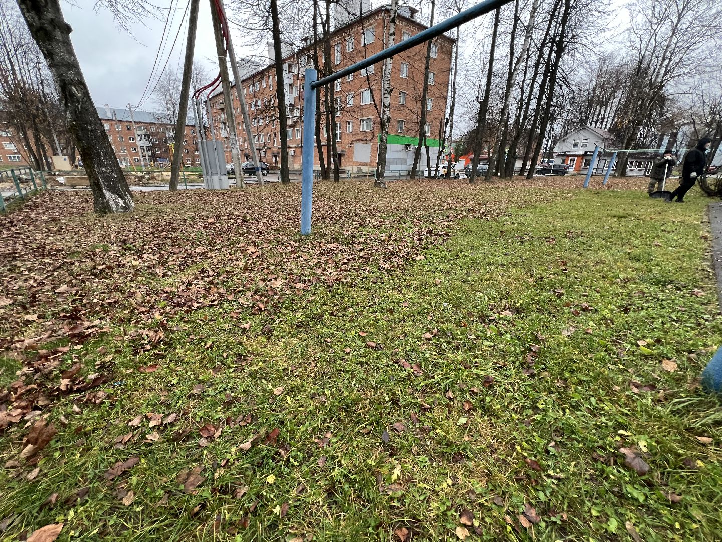 Уборка листвы талдом,  Талдомский округ, благоустройство 2025,