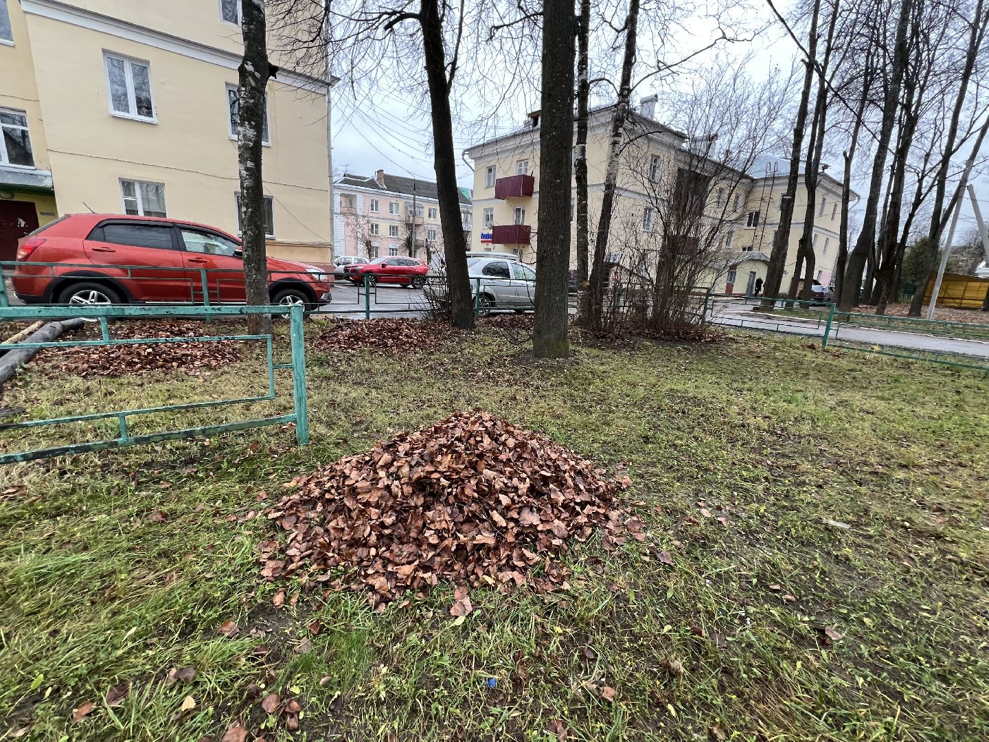 Уборка листвы талдом,  Талдомский округ, благоустройство 2025,