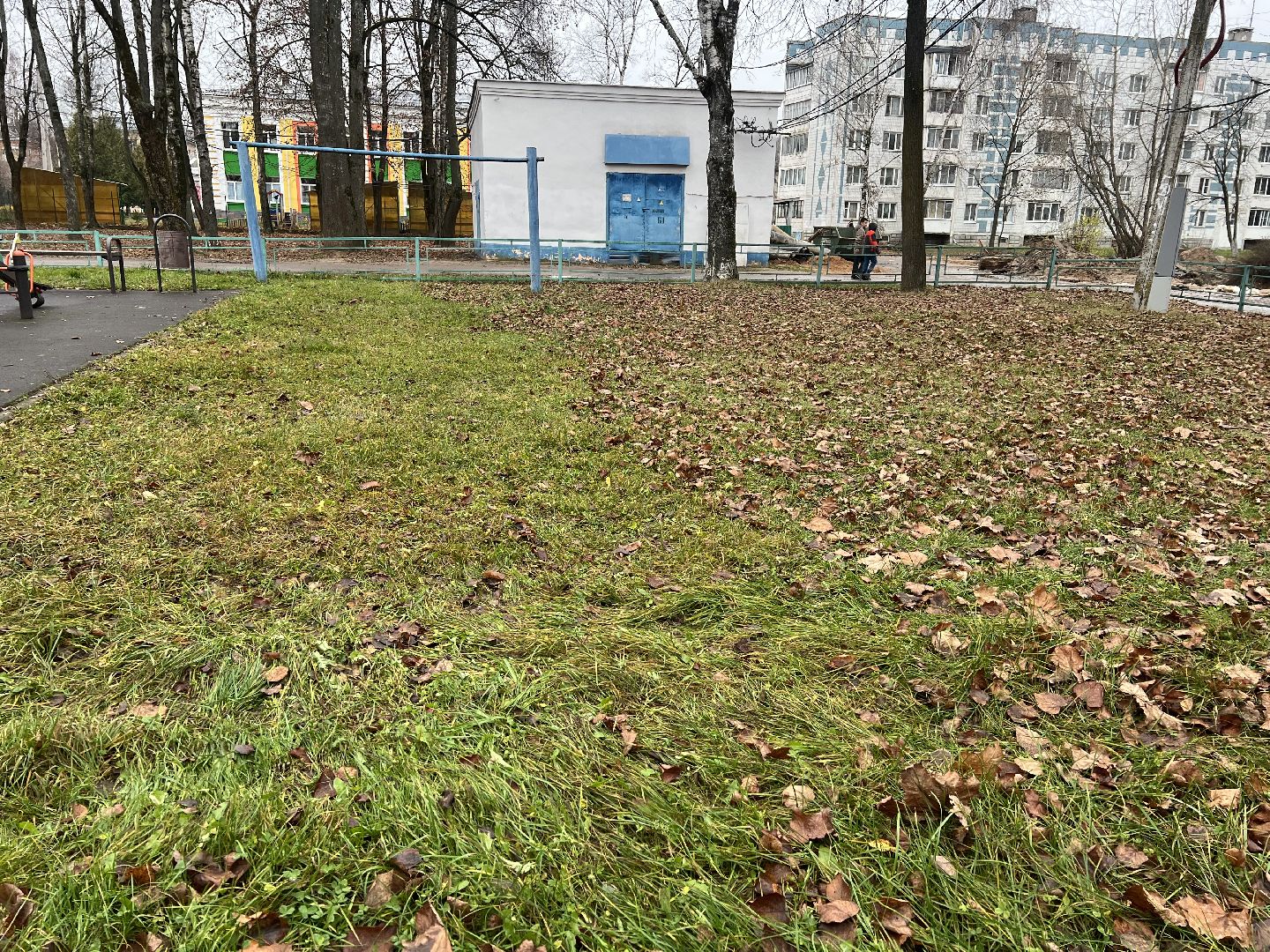 Уборка листвы талдом,  Талдомский округ, благоустройство 2025,