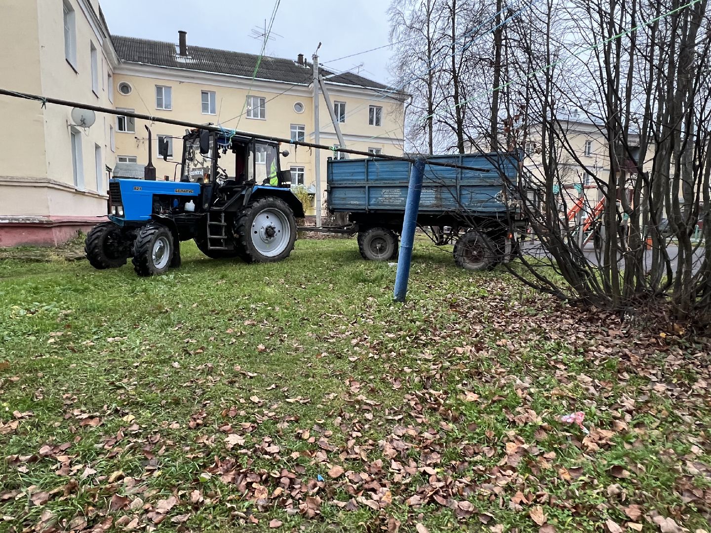 Уборка листвы талдом,  Талдомский округ, благоустройство 2025,