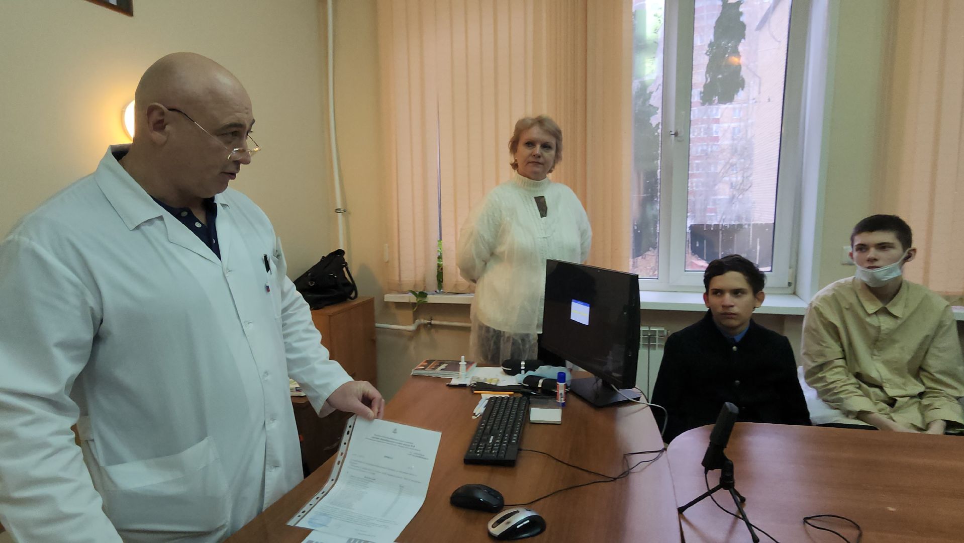 Люберцы, люберецкая больница, школьники, медицинские классы, красково,