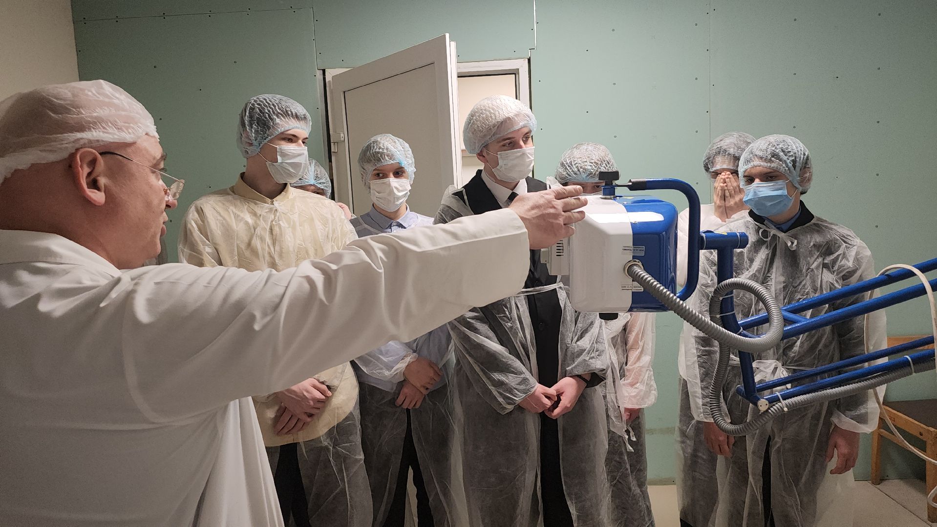 Люберцы, люберецкая больница, школьники, медицинские классы, красково,