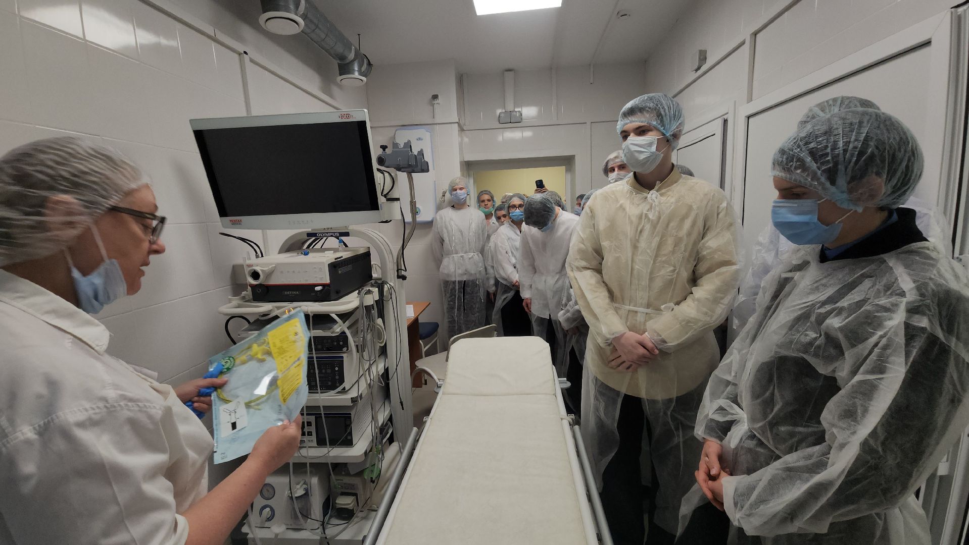 Люберцы, люберецкая больница, школьники, медицинские классы, красково,