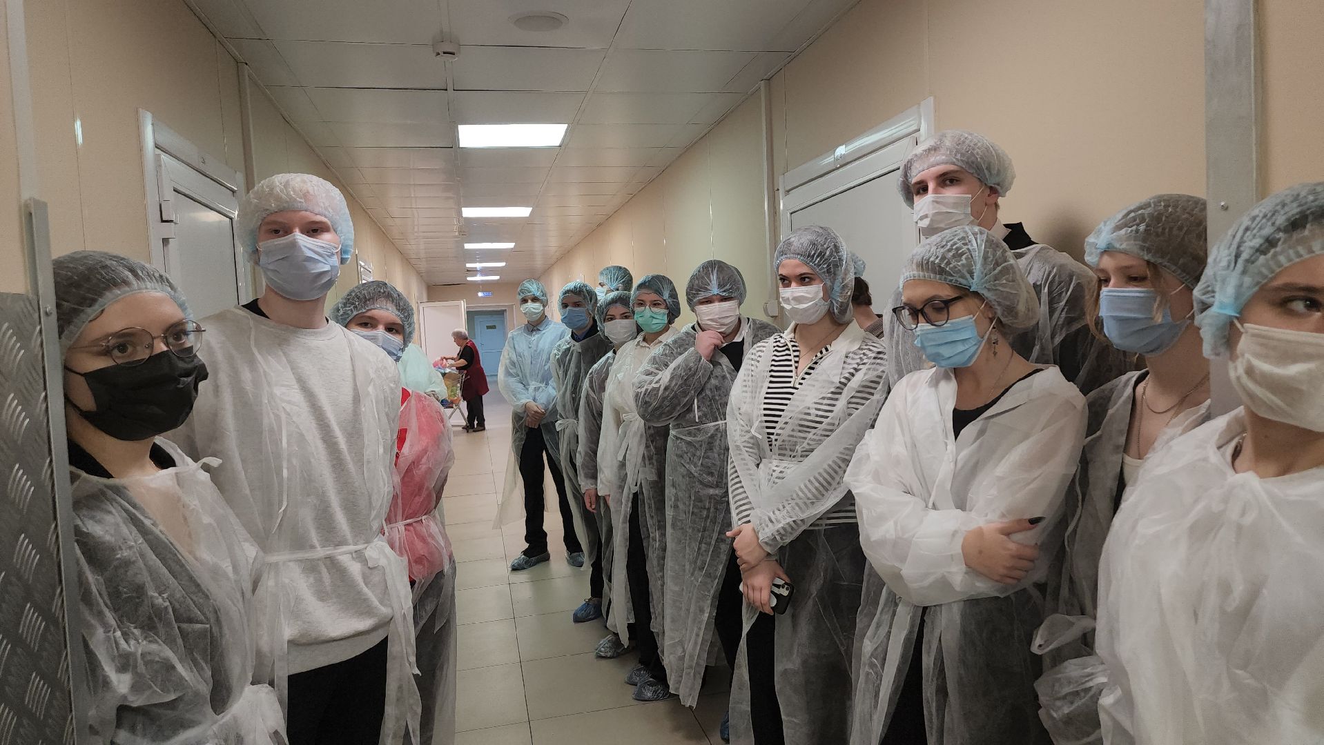 Люберцы, люберецкая больница, школьники, медицинские классы, красково,