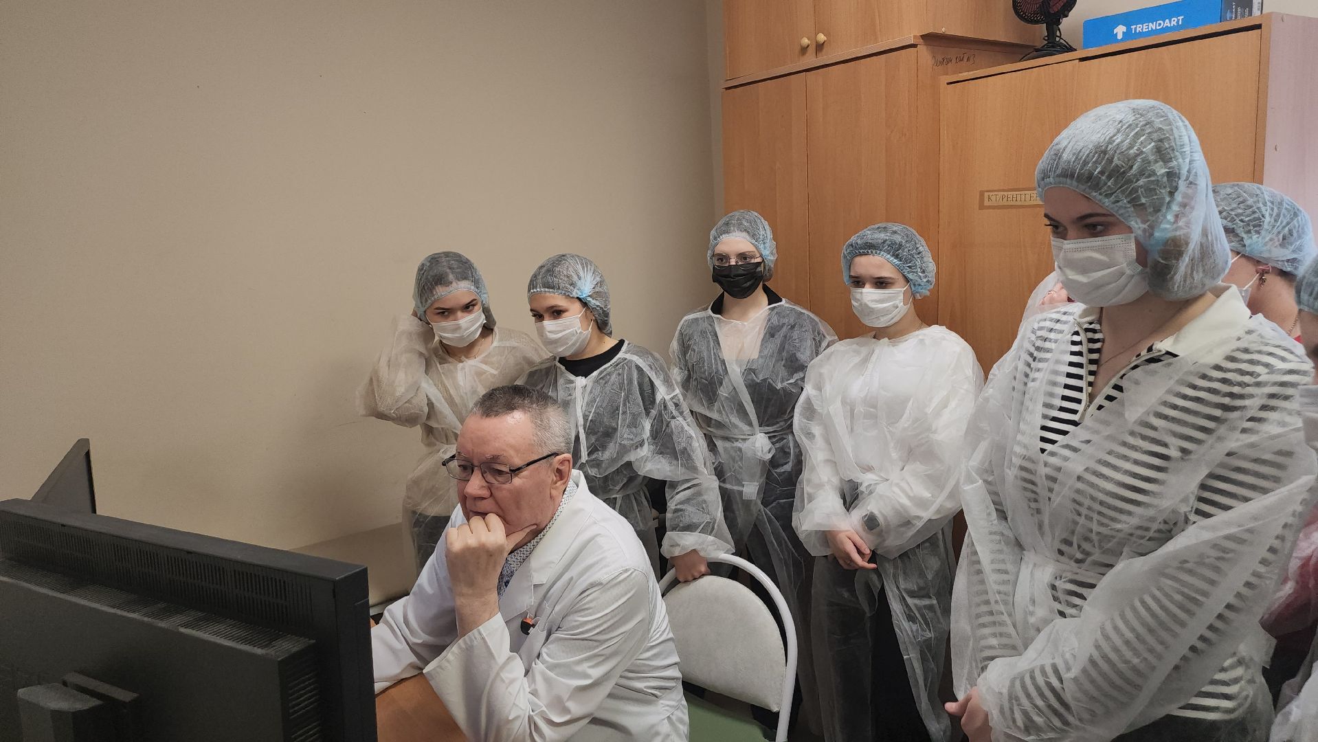 Люберцы, люберецкая больница, школьники, медицинские классы, красково,