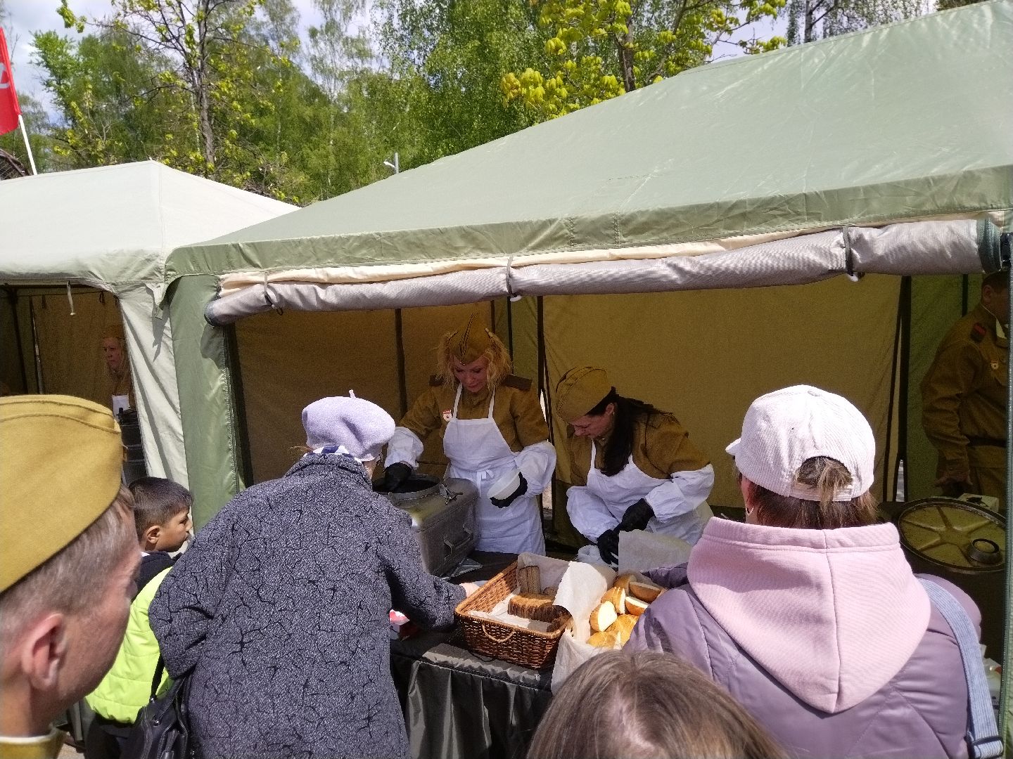 9 Мая, День Победы, Мытищи, Полевая кухня