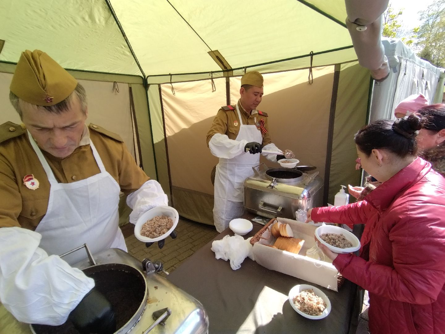 9 Мая, День Победы, Мытищи, Полевая кухня