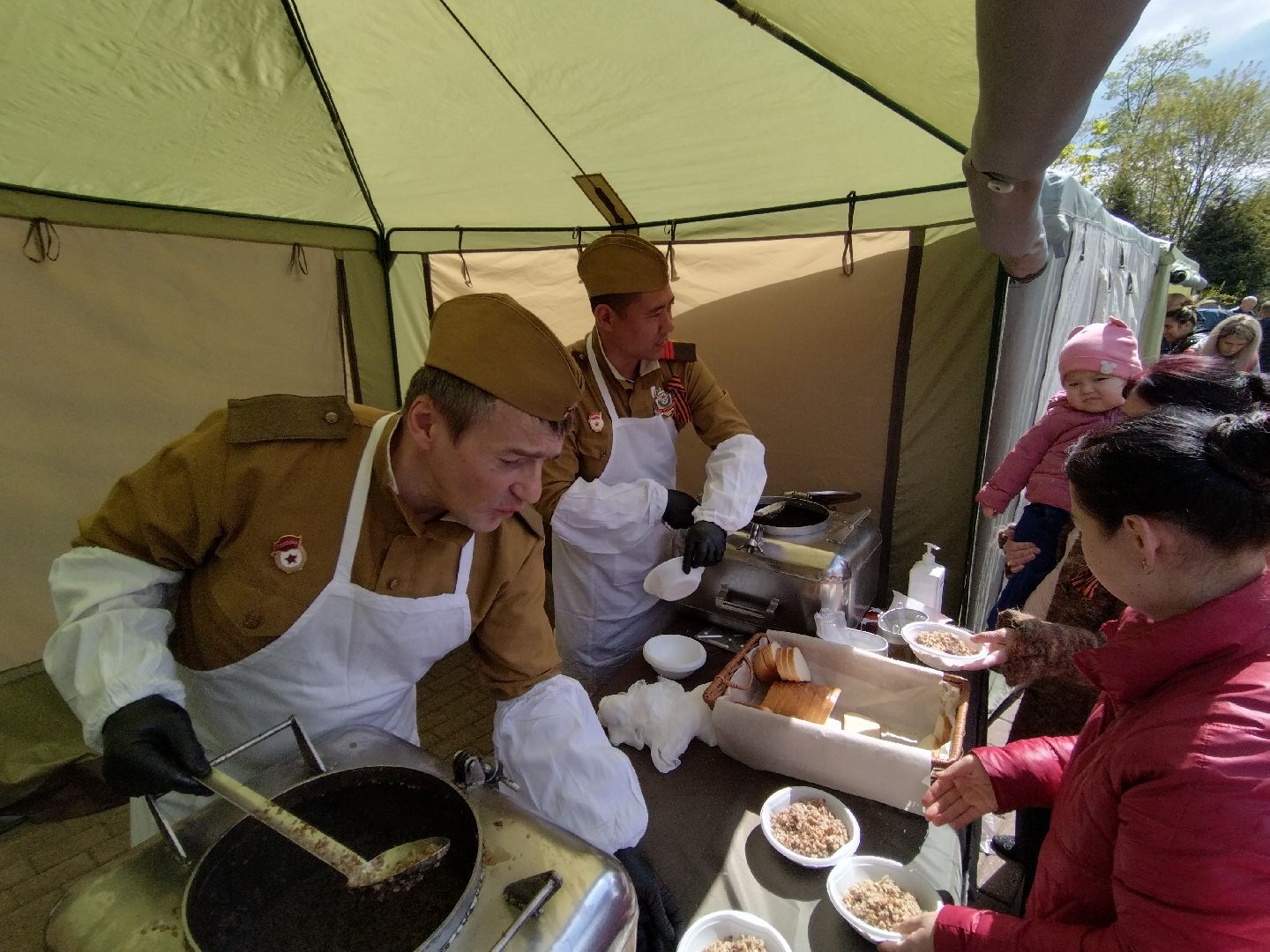 9 Мая, День Победы, Мытищи, Полевая кухня