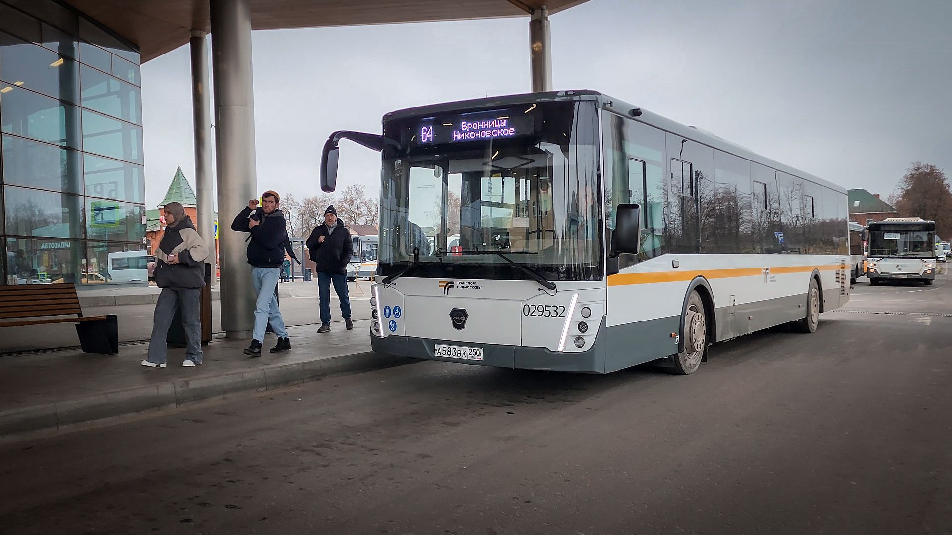 бронницы, новый автобус бронницы, мострансавто,  бронницкое патп, автобус лиаз в бронницах,