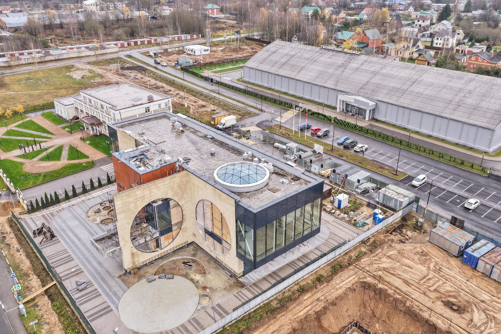 видео с коптера, теннисный центр шаховская,спорт в подмосковье,