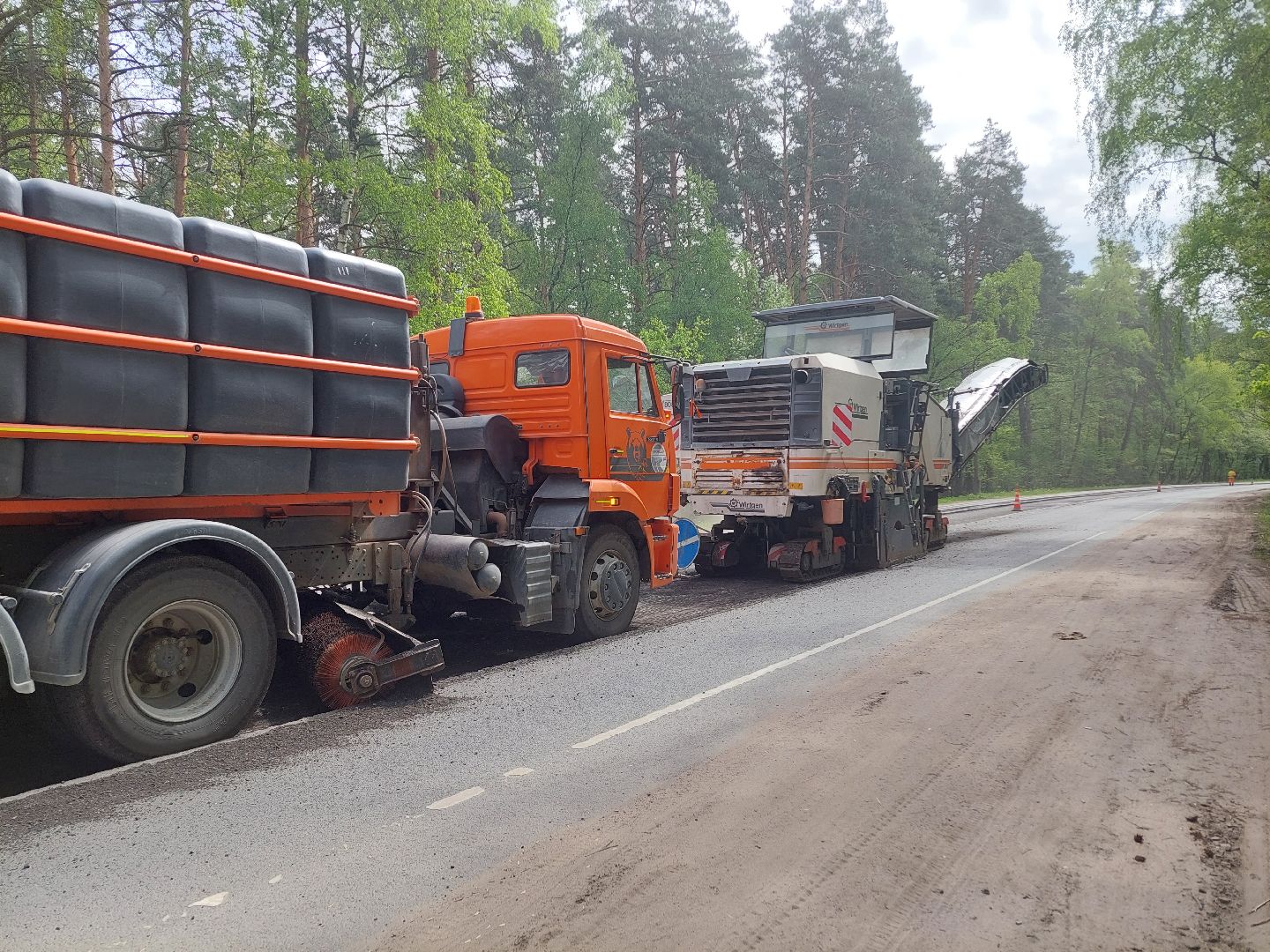 ремонт дорог, Добродел