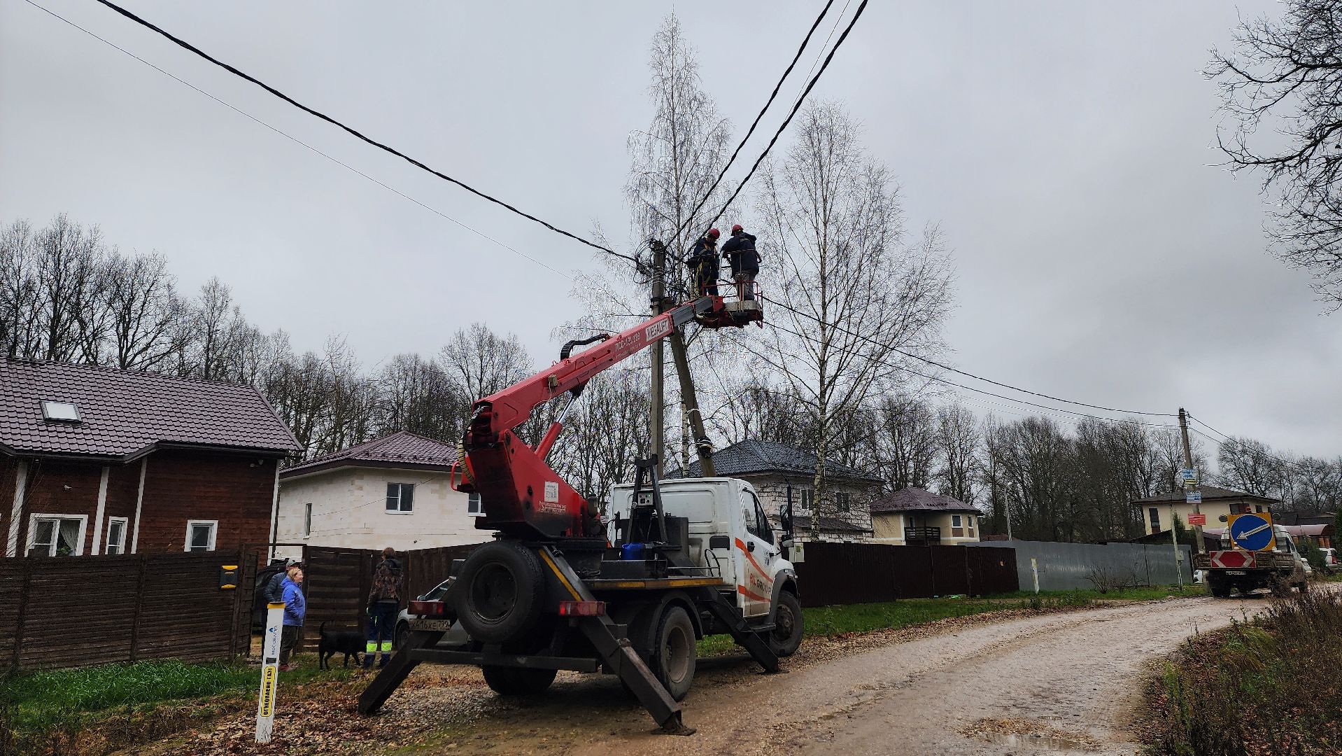 клин, давыдково, светлый город, уличное освещение,