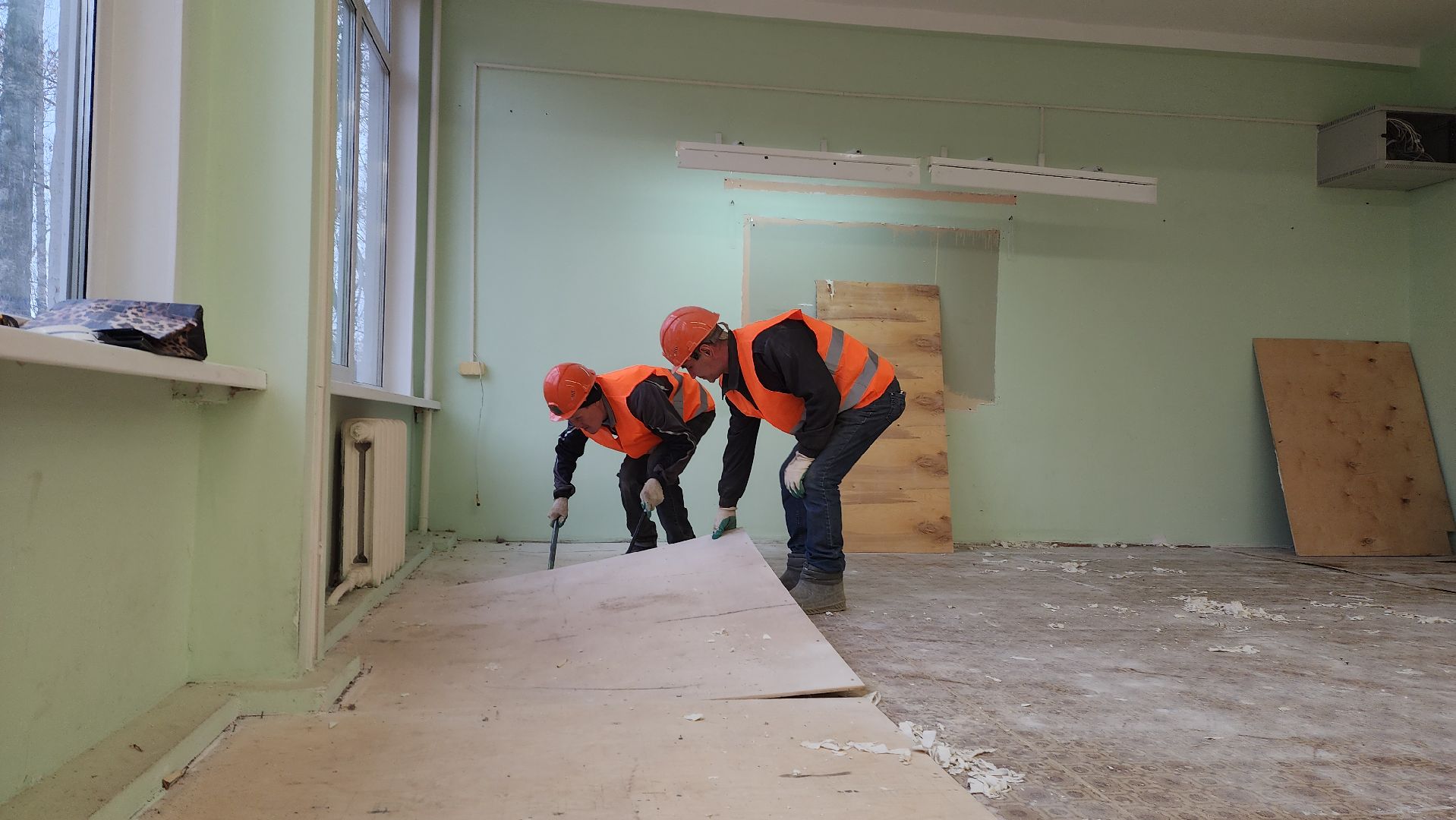 капремонт, ремонт школы, красногорск,