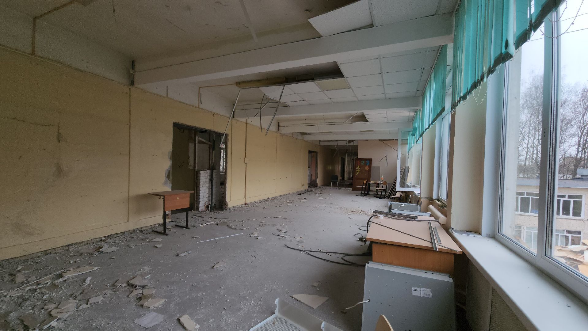 капремонт, ремонт школы, красногорск,