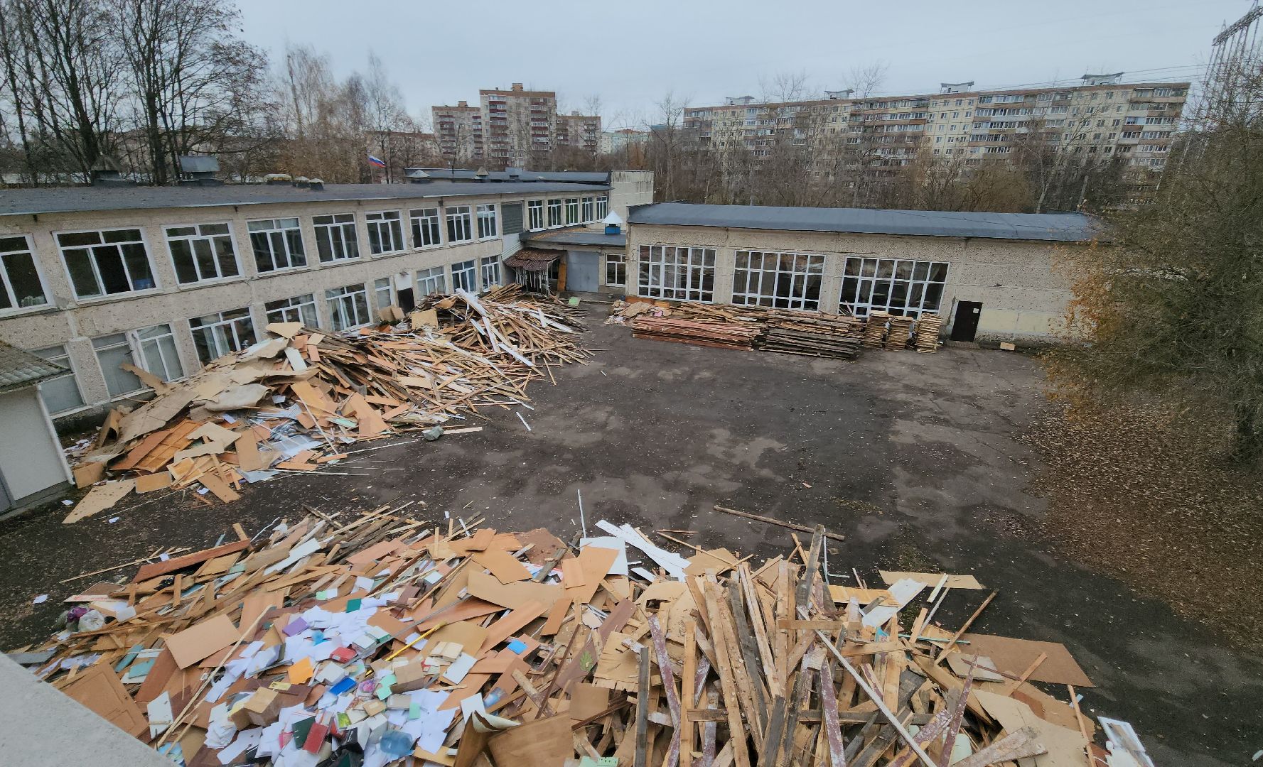 капремонт, ремонт школы, красногорск,