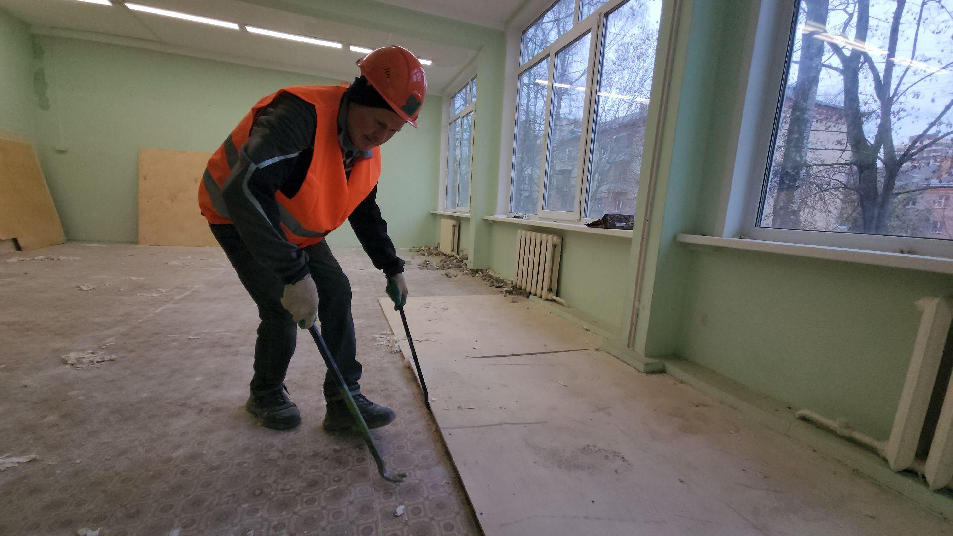 капремонт, ремонт школы, красногорск,