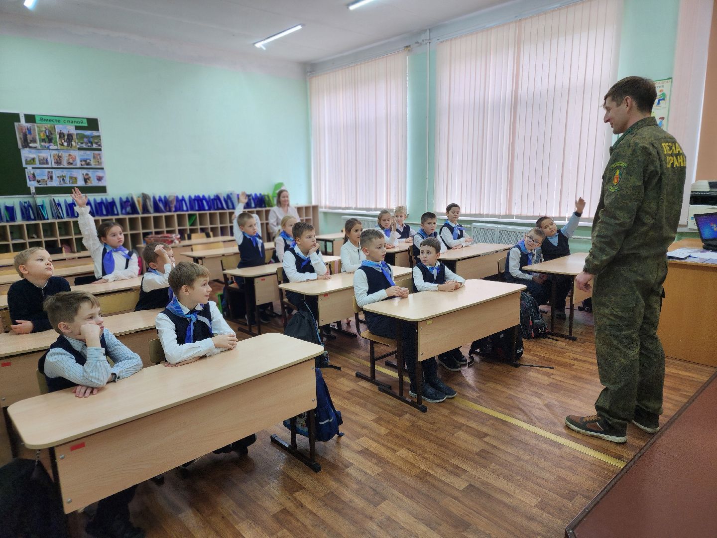 сергиев посад, сергиево-посадский городской округ, краснозаводск, краснозаводская школа 1, школьное лесничество, профориентационный урок, лесники, лесничий,