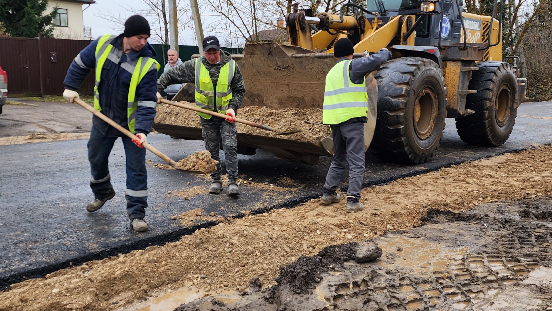 ремонт дороги, истра,дорога,