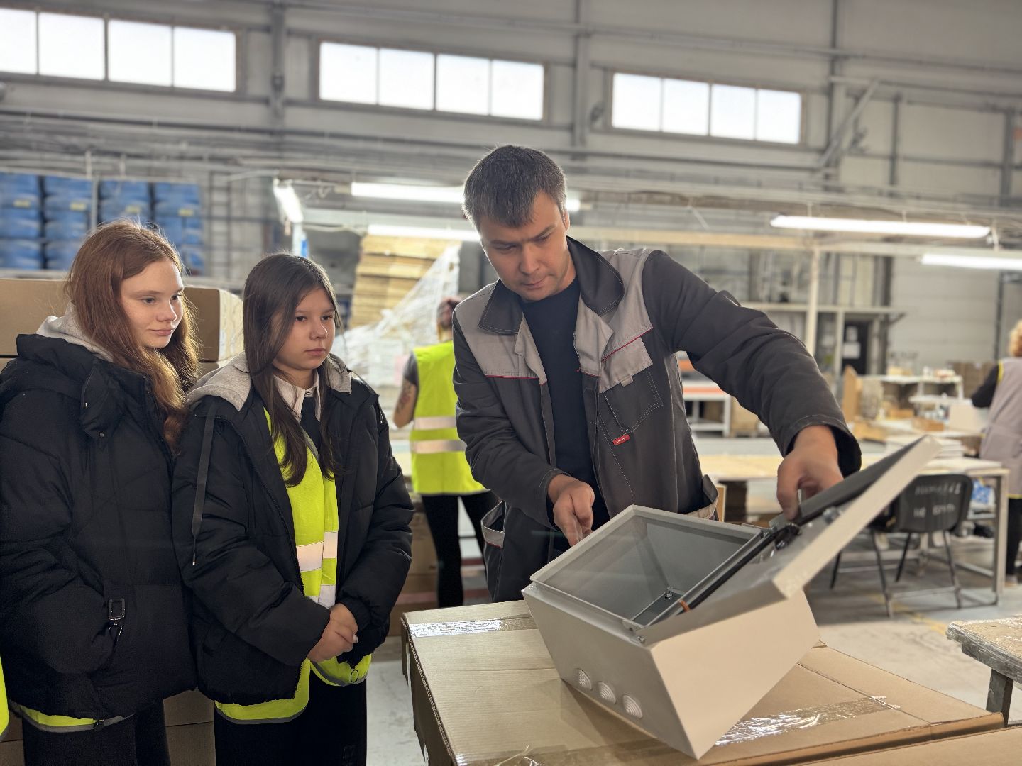 шаховская, билет в будущее, производство, экскурсия,