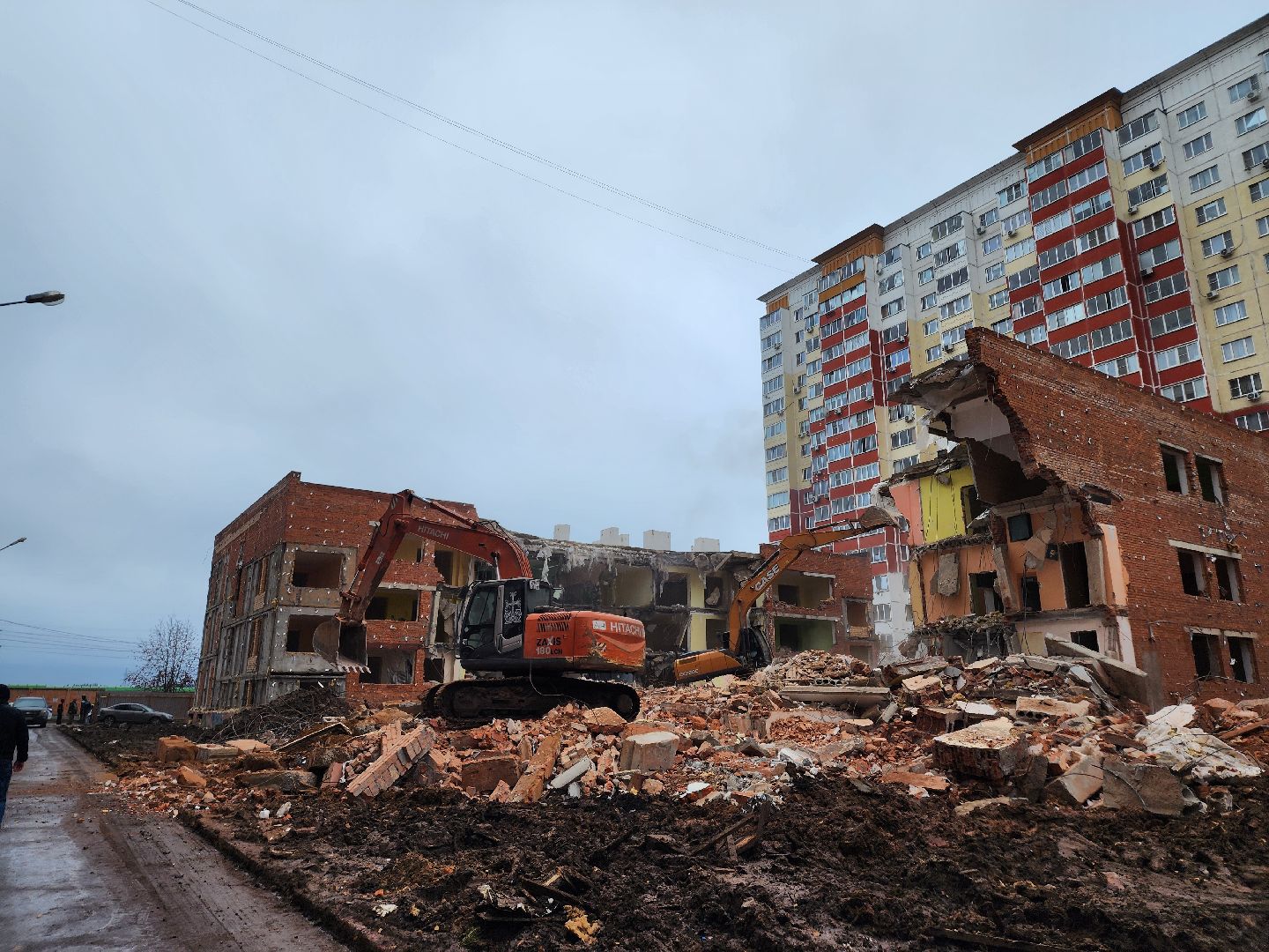 одинцовский городской округ, внииссок, детский  сад,  демонтаж здания, стройка детсада,