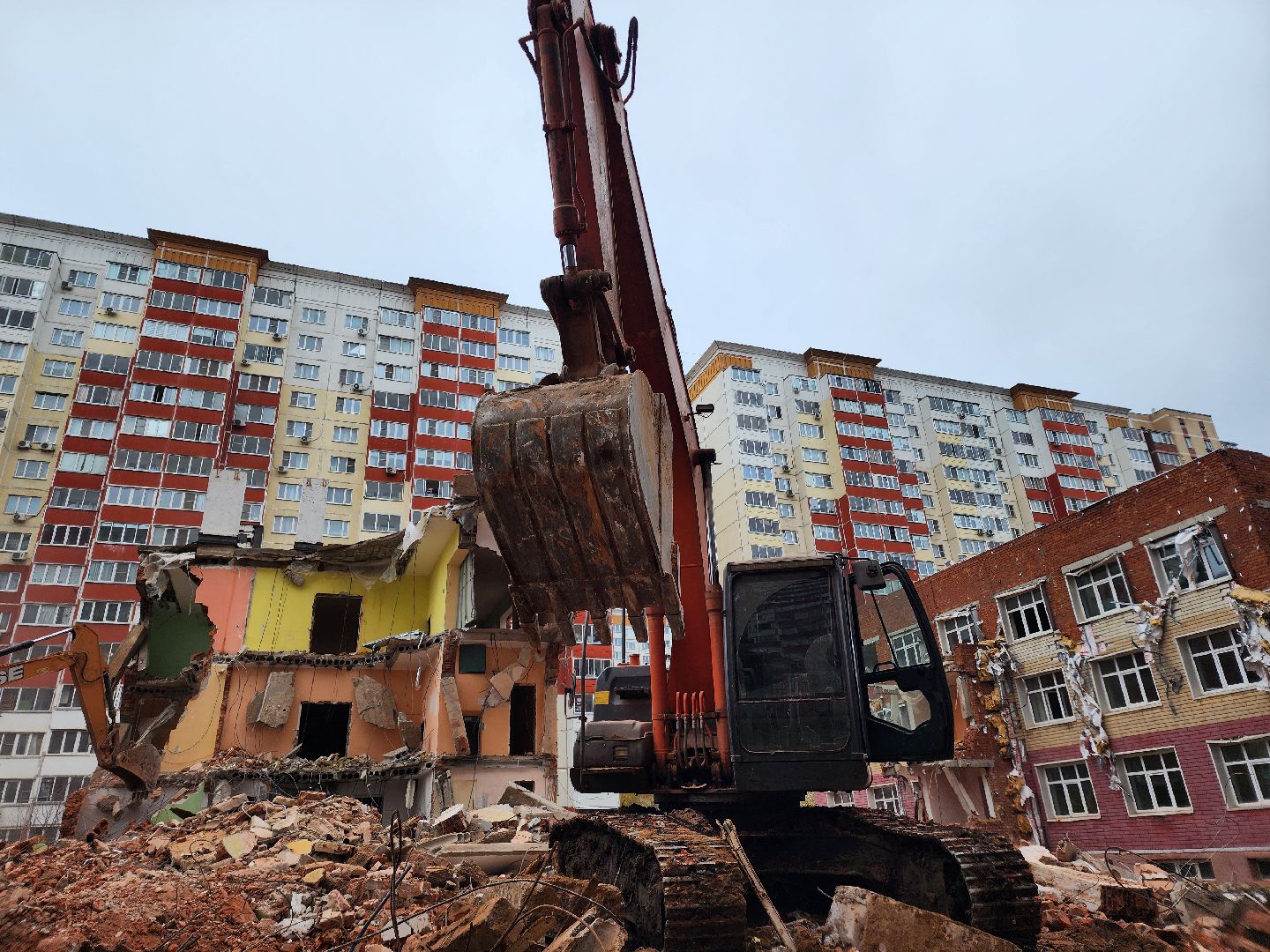 одинцовский городской округ, внииссок, детский  сад,  демонтаж здания, стройка детсада,