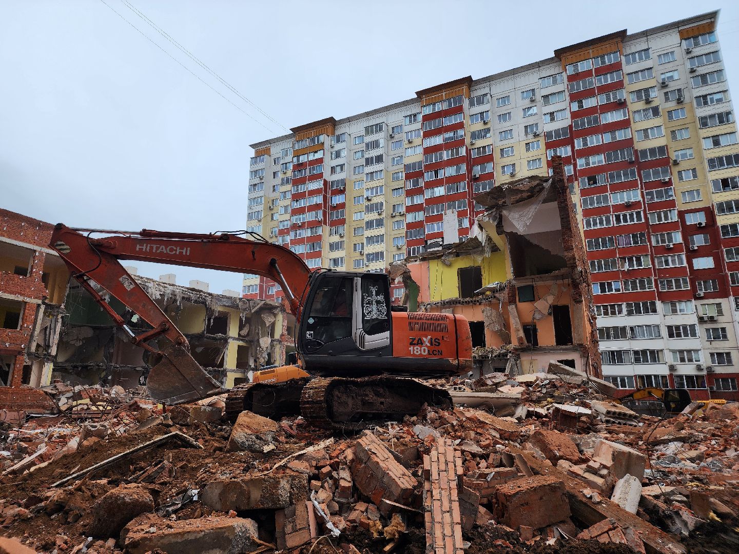 одинцовский городской округ, внииссок, детский  сад,  демонтаж здания, стройка детсада,